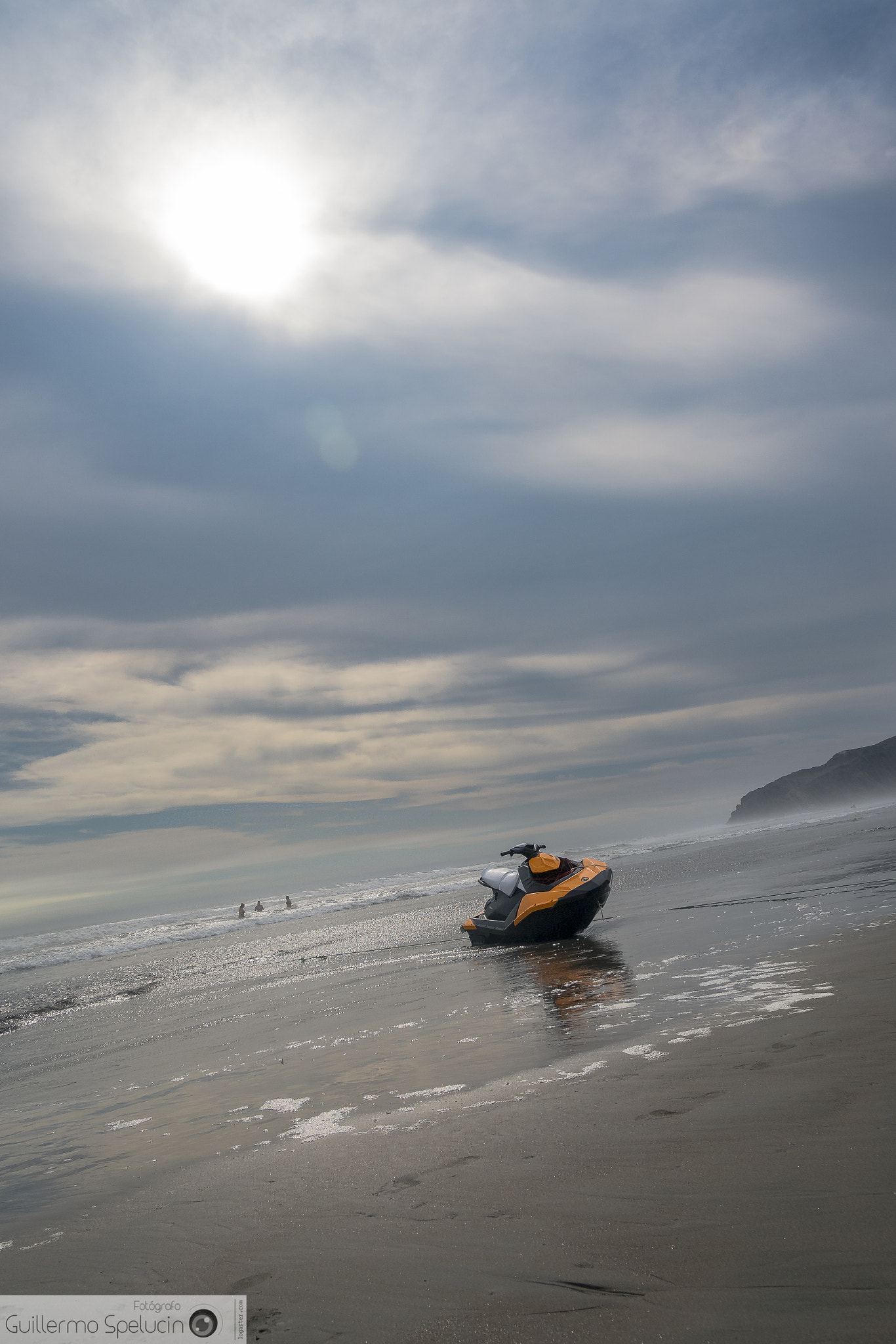 Sony DT 18-250mm F3.5-6.3 sample photo. Jet ski at rest photography