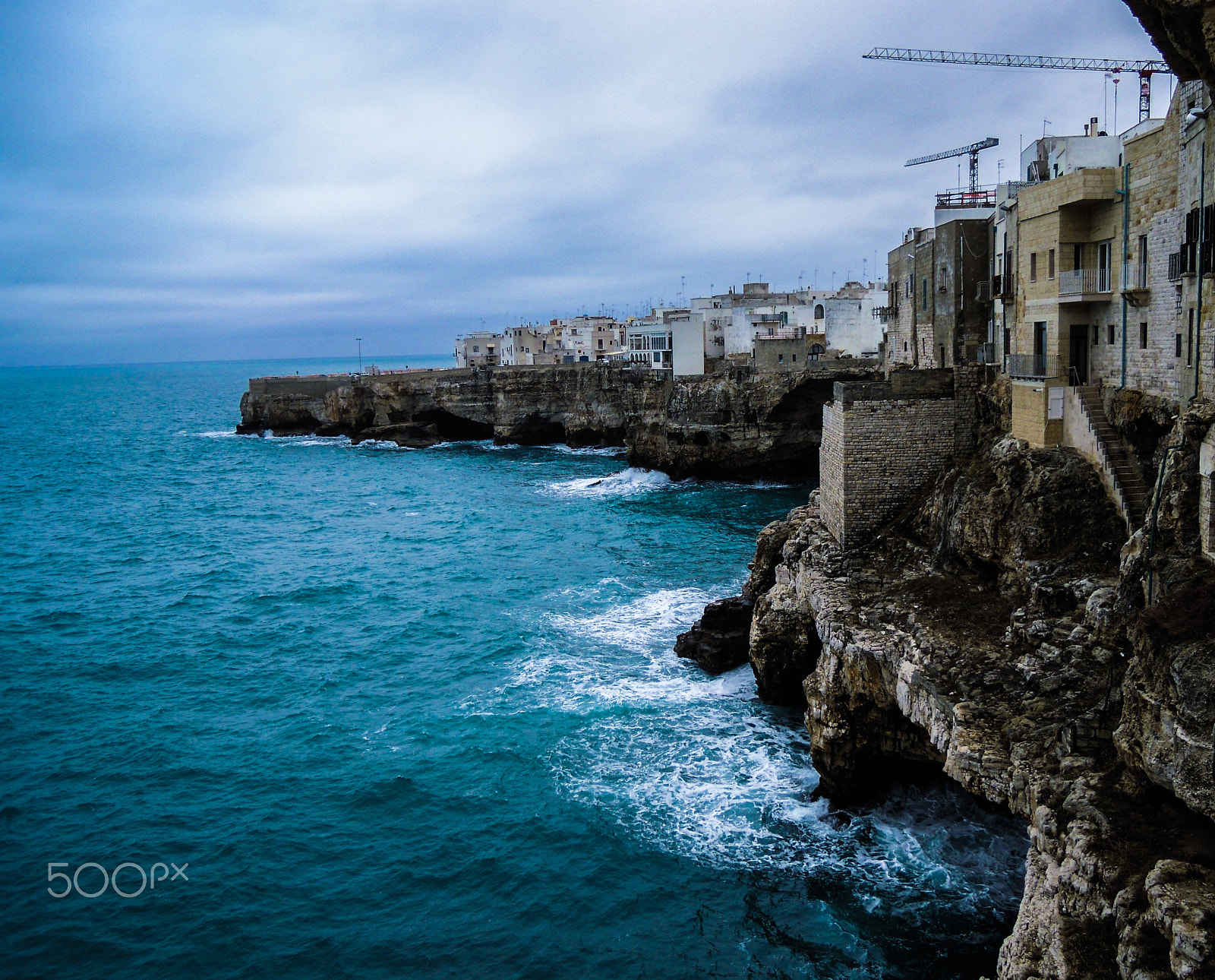 Nikon Coolpix S5100 sample photo. Sky&sea [polignano a mare] photography