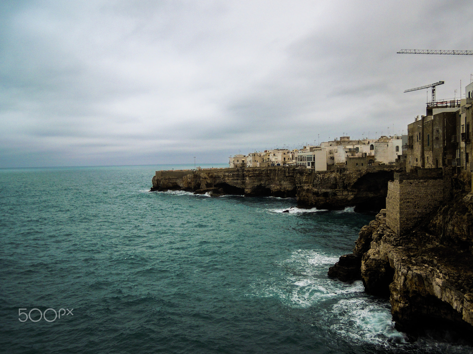 Nikon Coolpix S5100 sample photo. Sky&sea [polignano a mare] photography