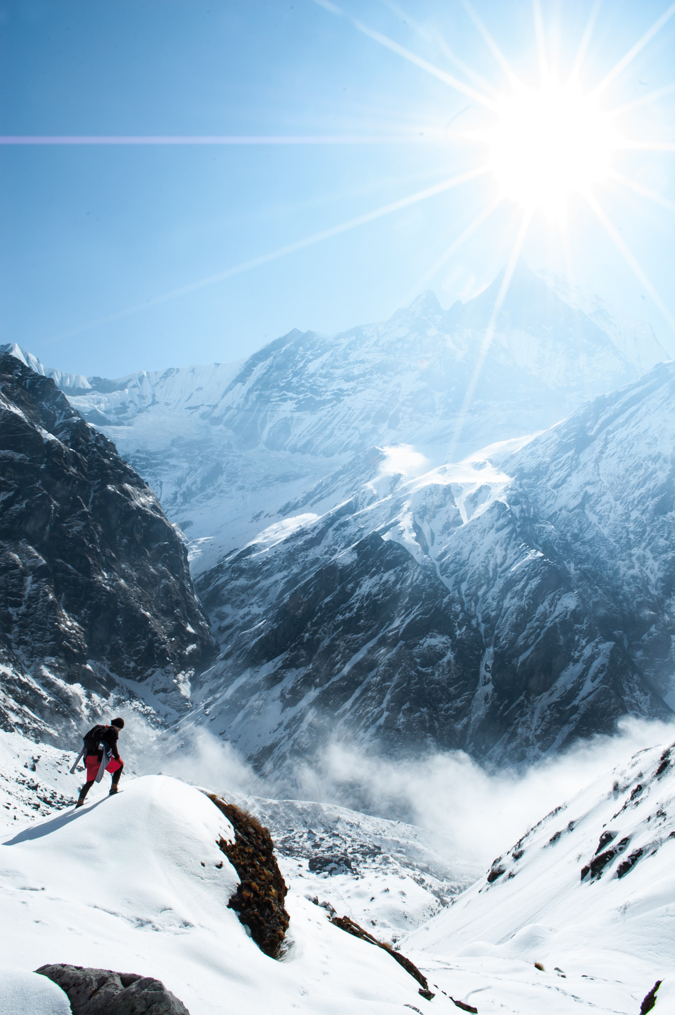Nikon D40 sample photo. Annapurna base camp trek ii photography