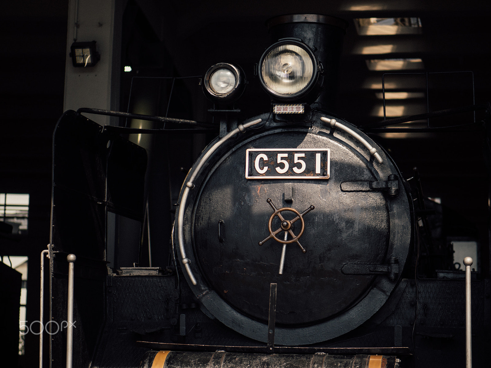 Panasonic Leica DG Nocticron 42.5mm F1.2 ASPH OIS sample photo. Steam engine photography