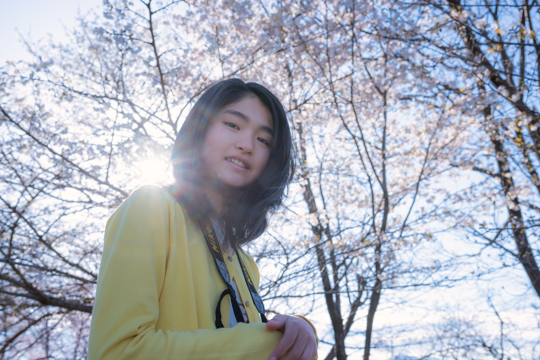 Nikon D750 + Nikon AF-S Nikkor 35mm F1.8G ED sample photo. Cherry blossoms photography