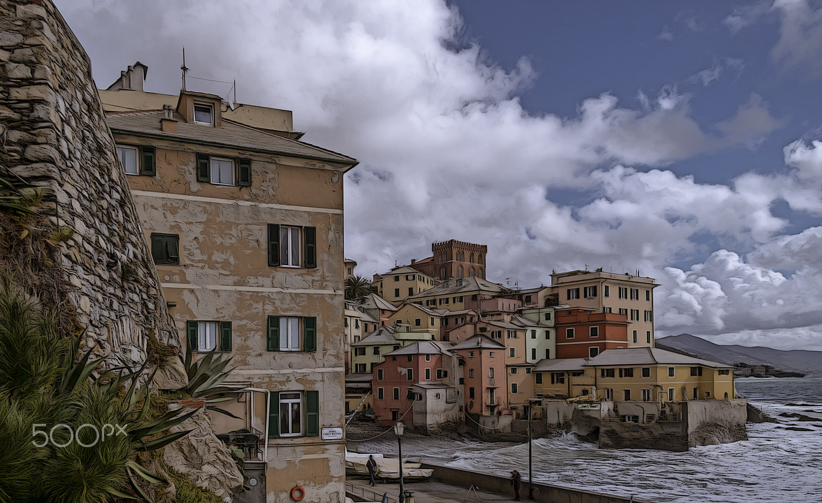 Canon EOS 7D Mark II + Canon EF-S 17-85mm F4-5.6 IS USM sample photo. Boccadasse photography