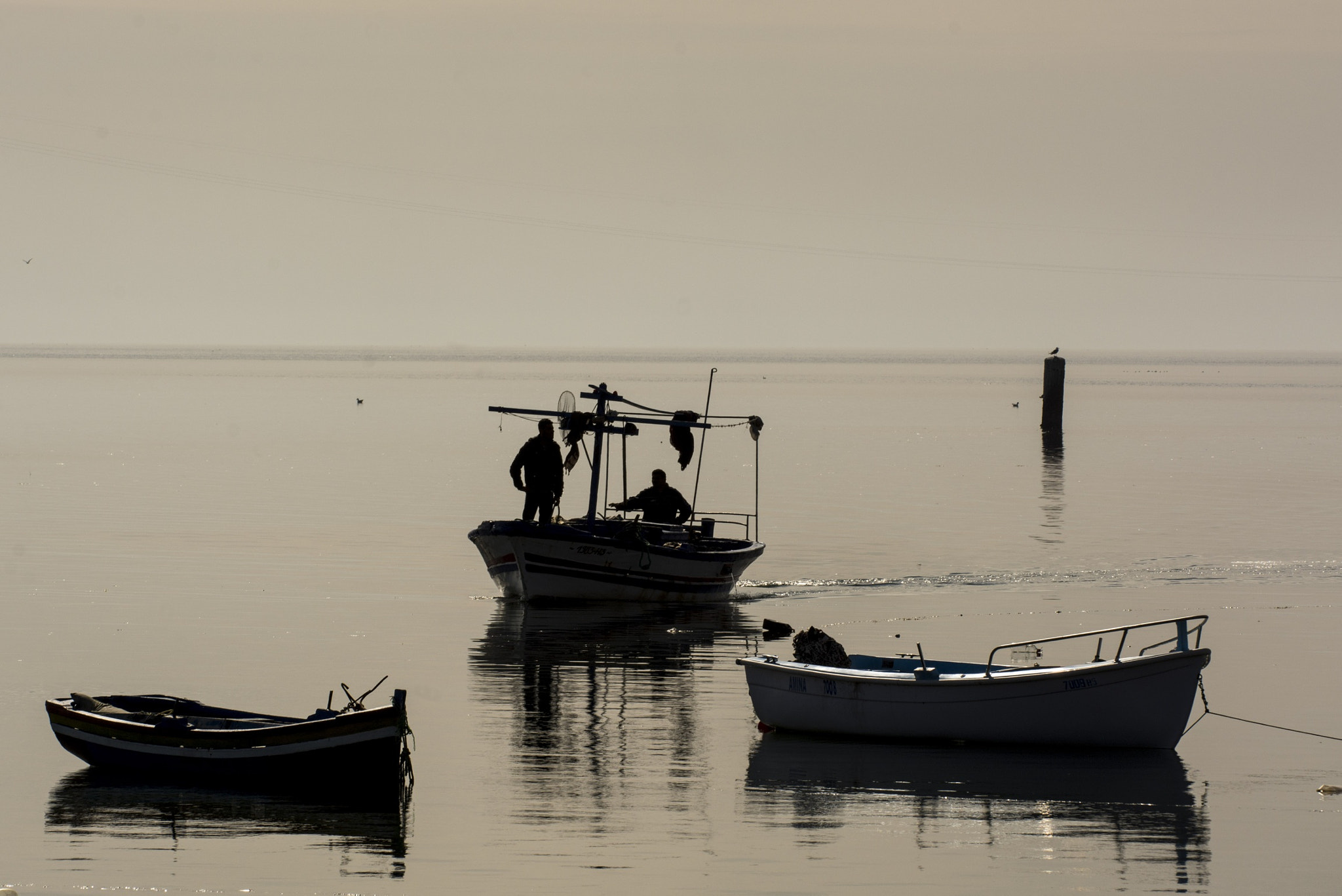 Nikon D7100 sample photo. Fishermen photography