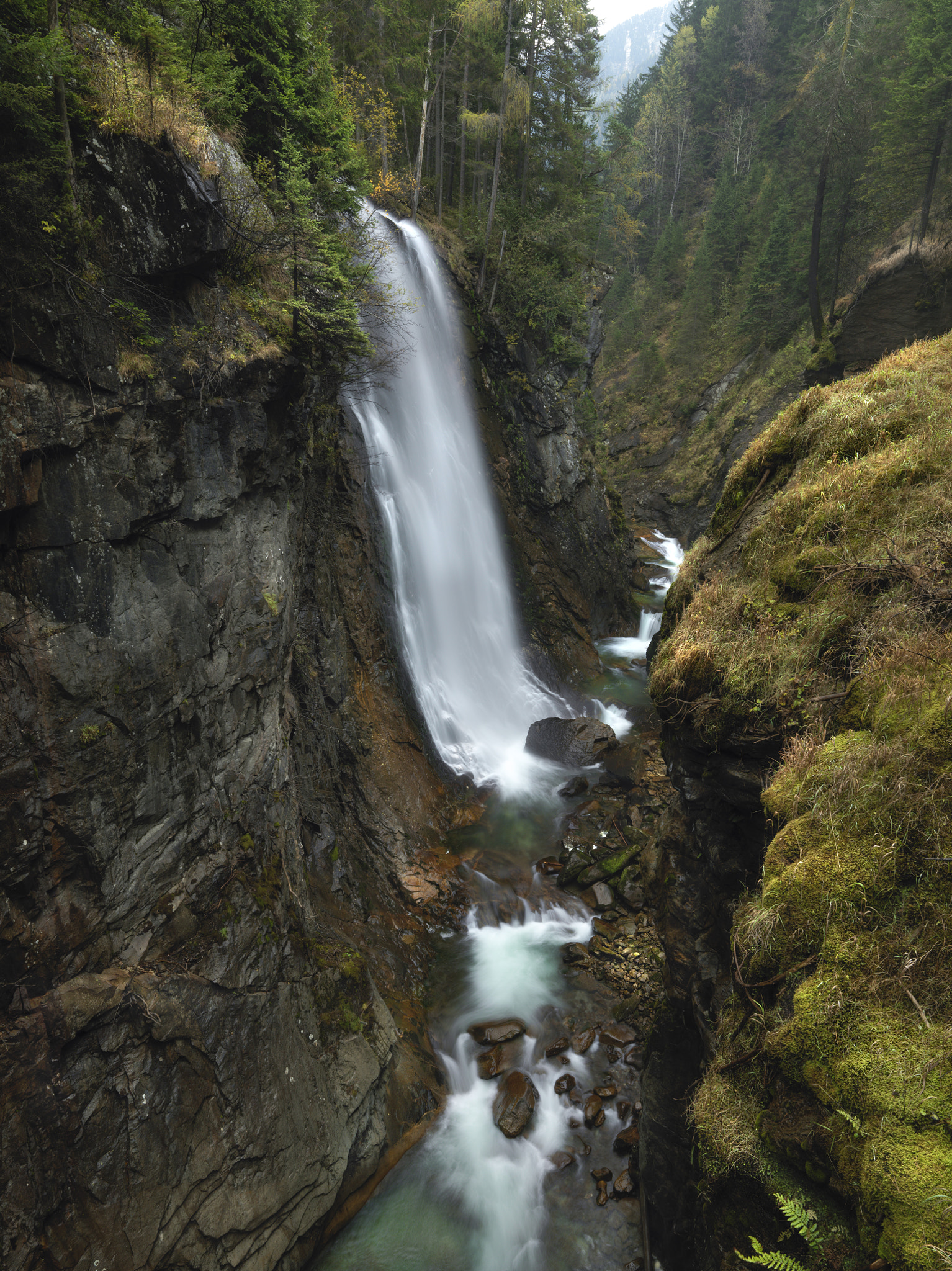 Hasselblad H4D-60 sample photo. Waterfall, cascate di riva, dobbiaco, italy photography