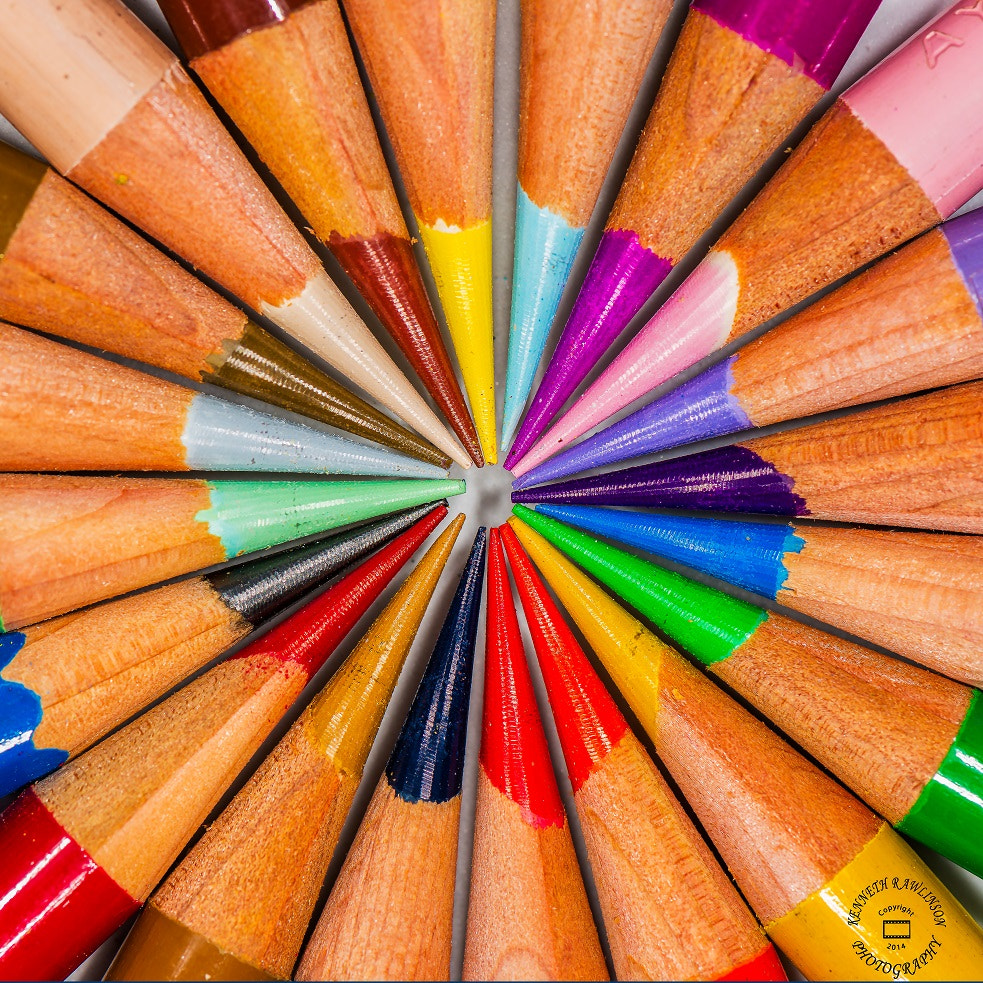 Nikon AF-S Micro-Nikkor 105mm F2.8G IF-ED VR sample photo. Pencils photography