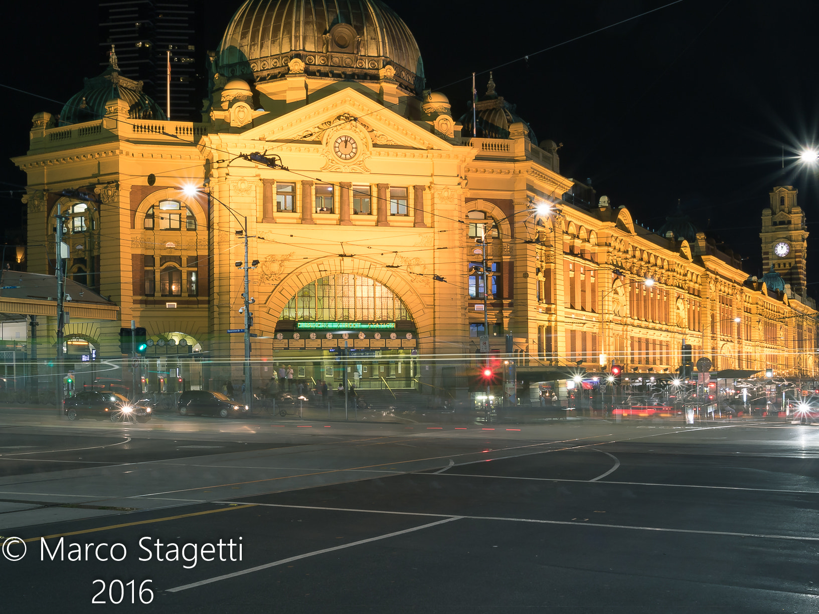 Canon EF 17-40mm F4L USM sample photo. Flinders station photography