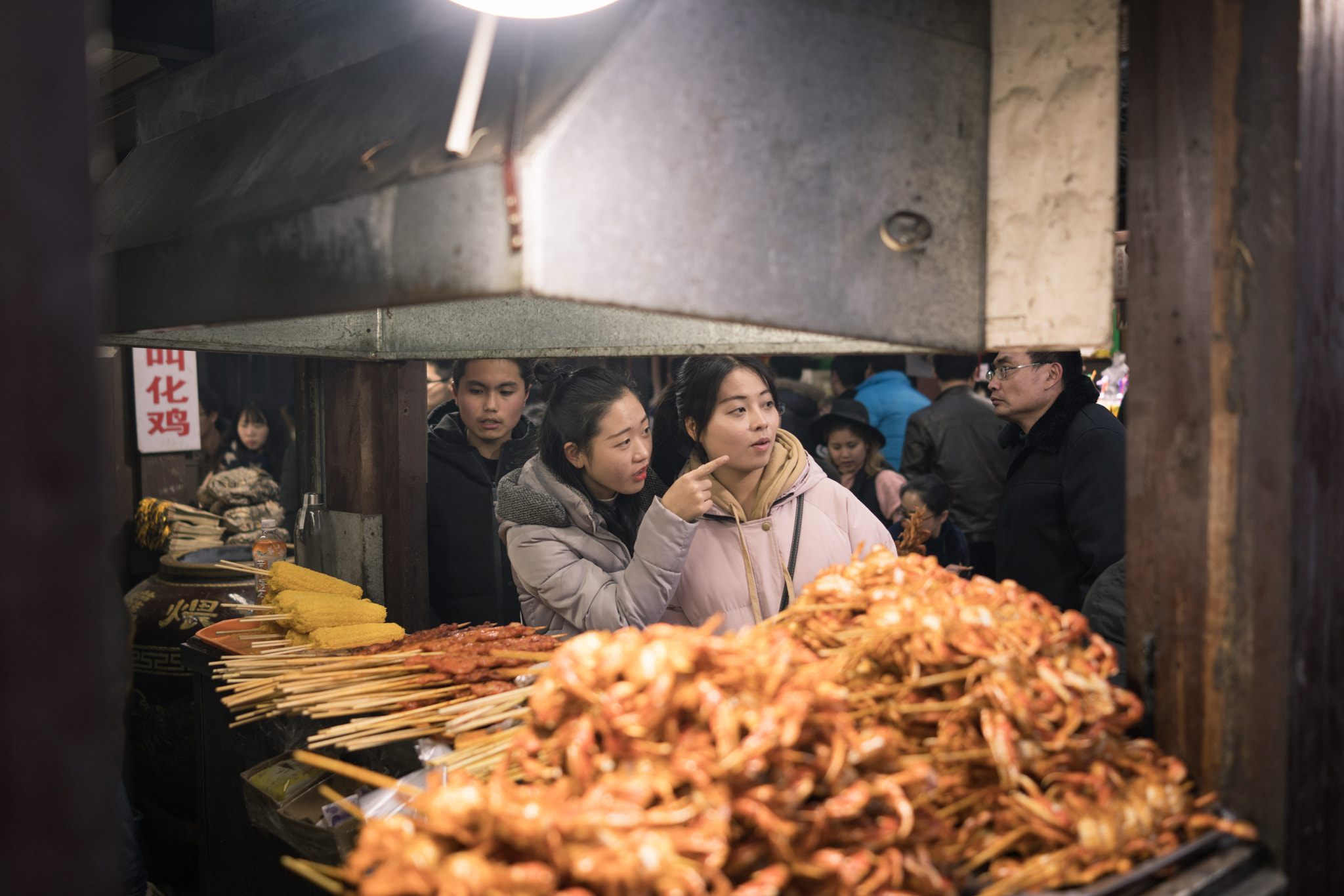 35mm F2.0 sample photo. Snack street photography
