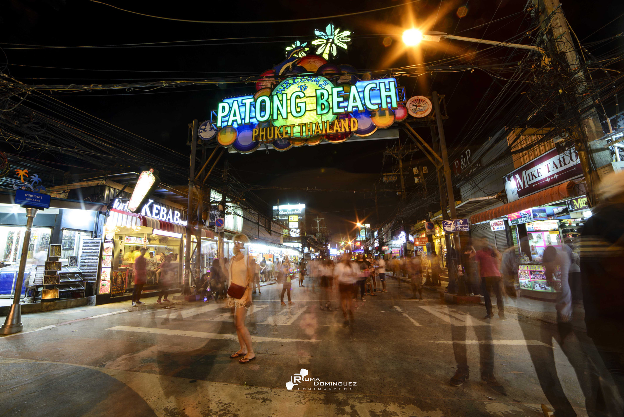 Samyang 14mm F2.8 ED AS IF UMC sample photo. Soi bangla - bangla road, patong beach photography