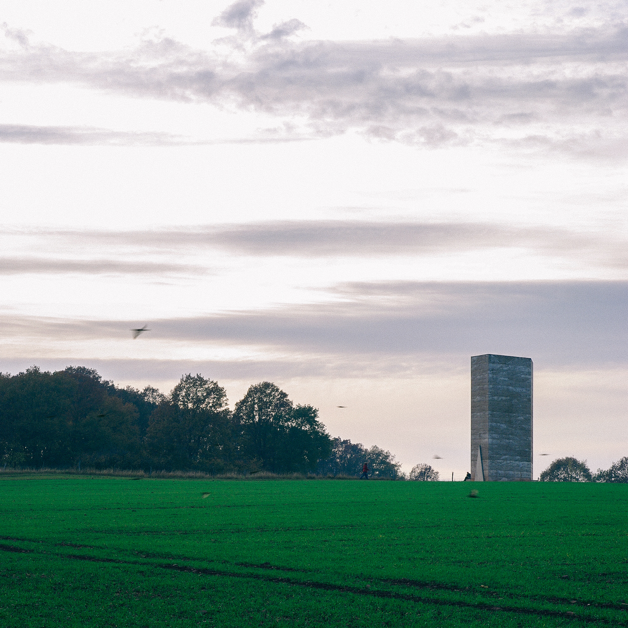 Pentax K20D sample photo. Bruder klaus field chapel photography