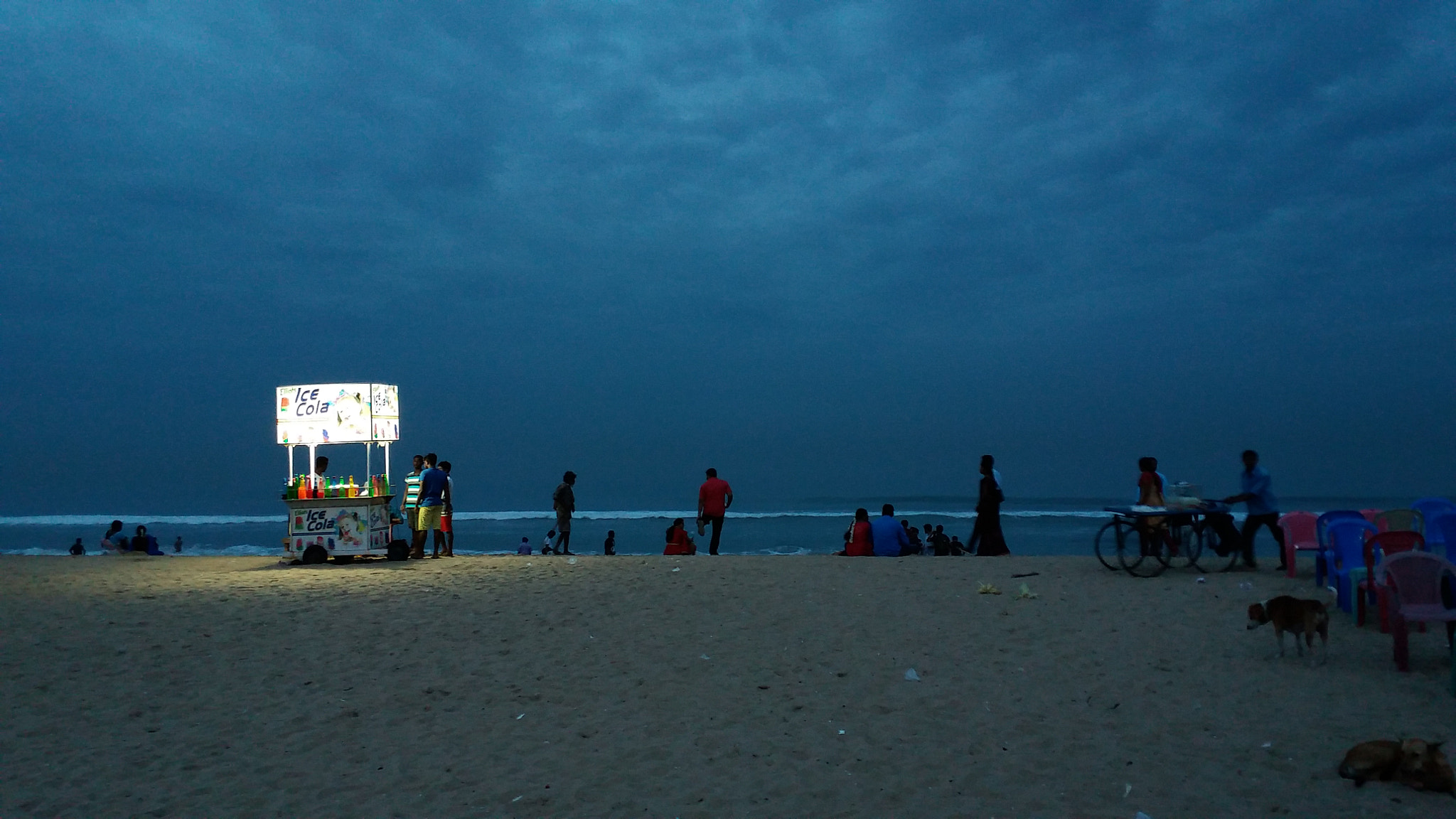 Samsung Galaxy E7 sample photo. Chennai marina beach photography
