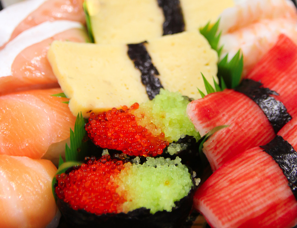 Canon EF-S 17-55mm F2.8 IS USM sample photo. Japan food photography