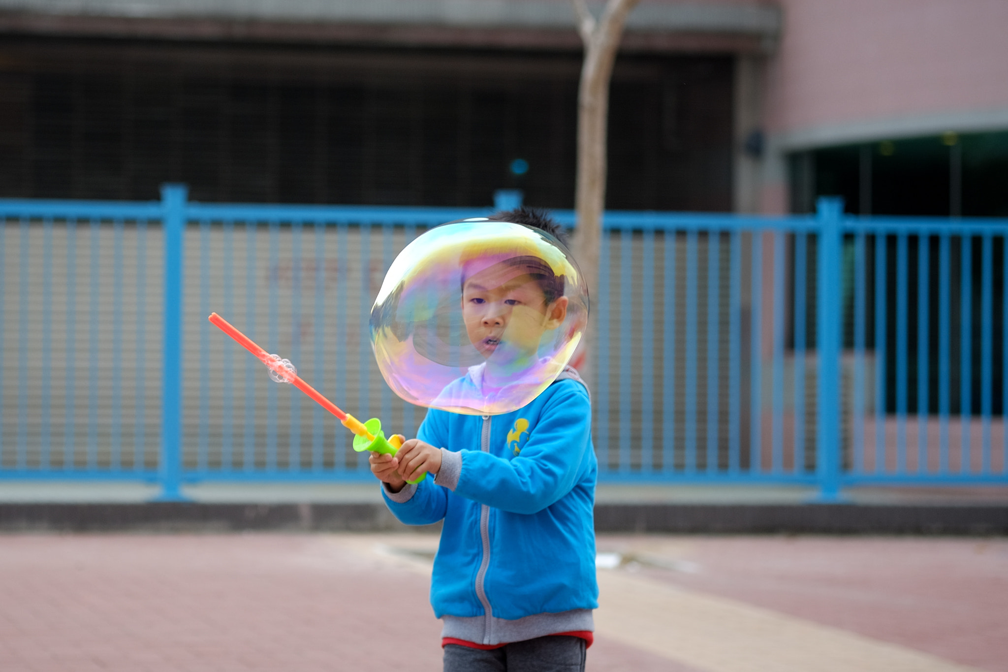 Fujifilm X-T1 + Fujifilm XF 60mm F2.4 R Macro sample photo. The bubble bigger than issac head photography