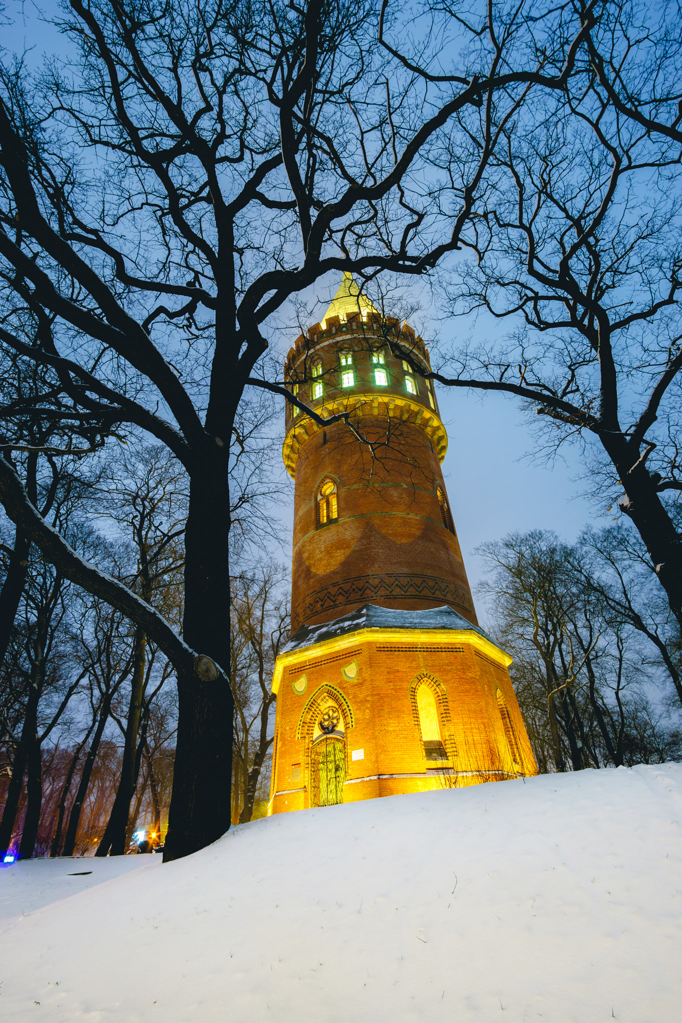 Samyang 12mm F2.0 NCS CS sample photo. Water tower in stargard polen photography