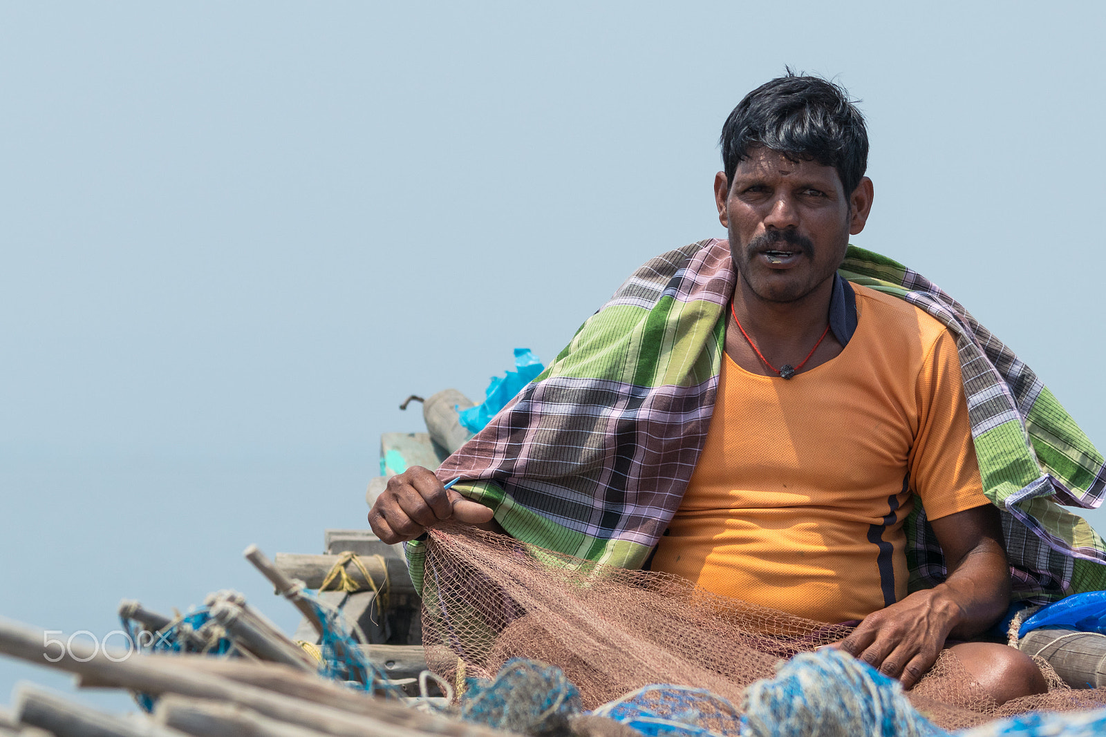 Sigma 150-500mm F5-6.3 DG OS HSM sample photo. Fisherman photography