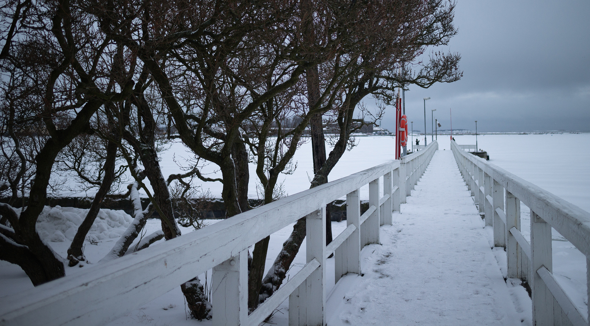 Canon EOS M sample photo. Frozen baltic photography