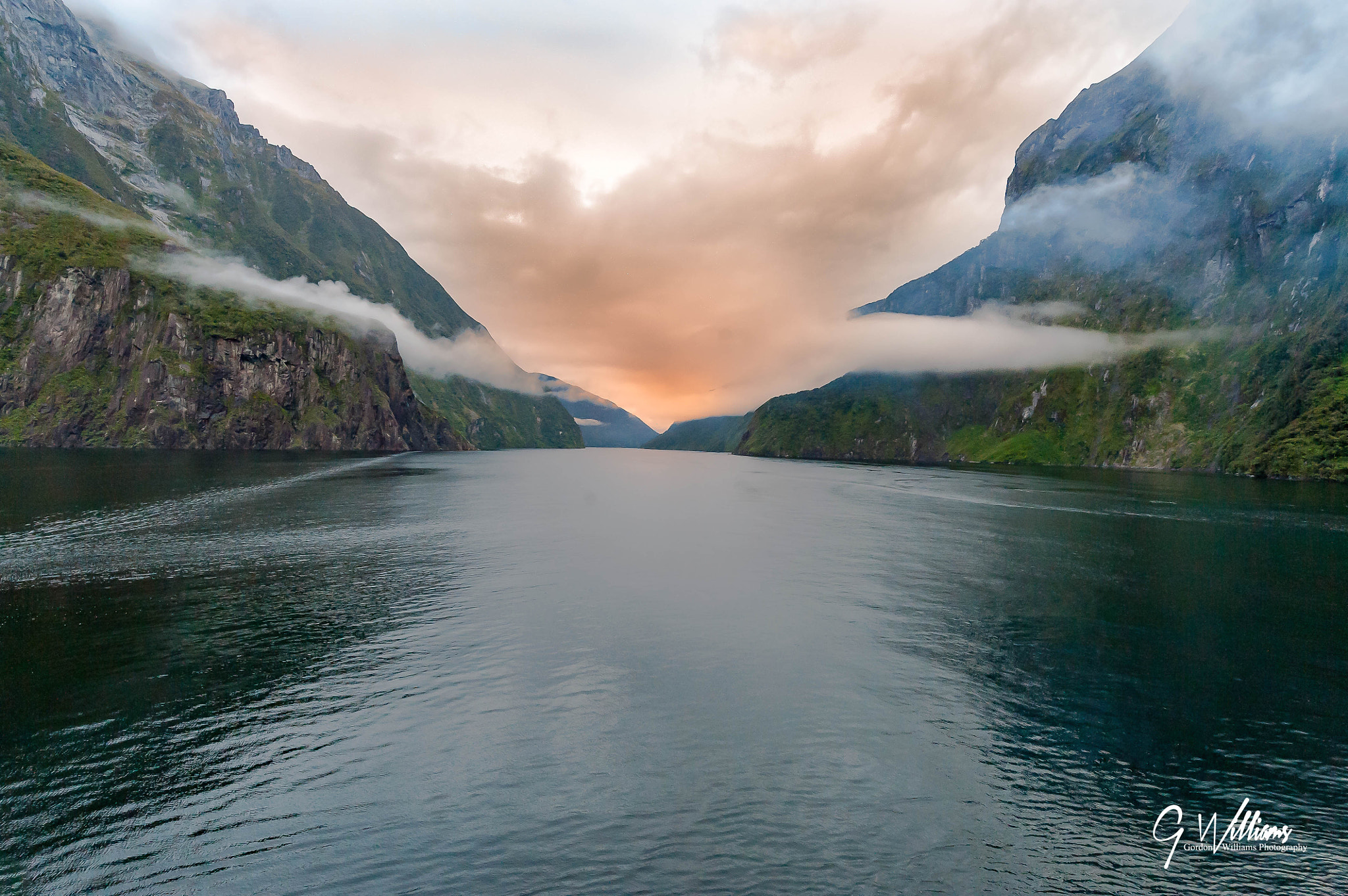 Nikon D3 sample photo. Dawn on millford sound photography