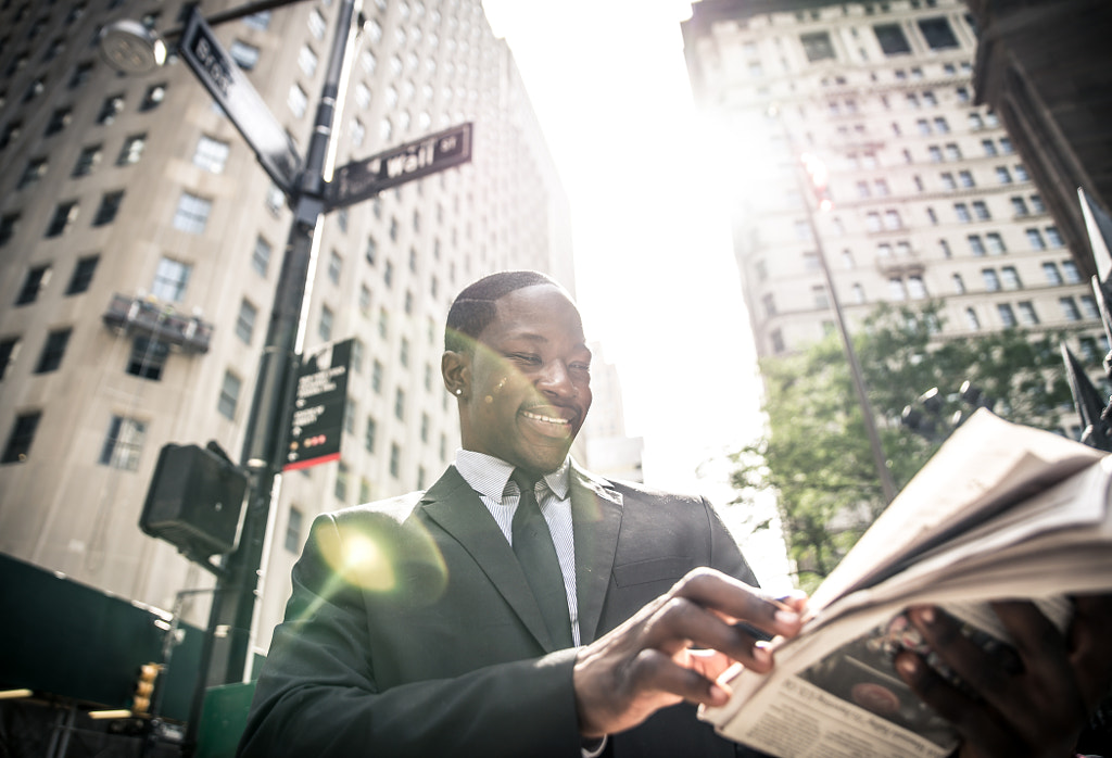 Business man portrait by Cristian Negroni on 500px.com