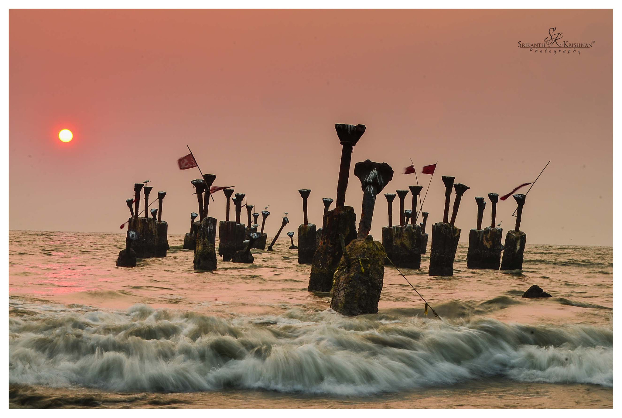 Sigma 18-200mm F3.5-6.3 DC OS HSM sample photo. Sunset at calicut beach photography
