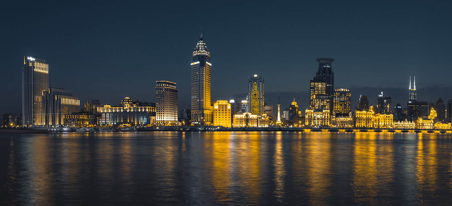 Sony a7R sample photo. Shanghai bund photography