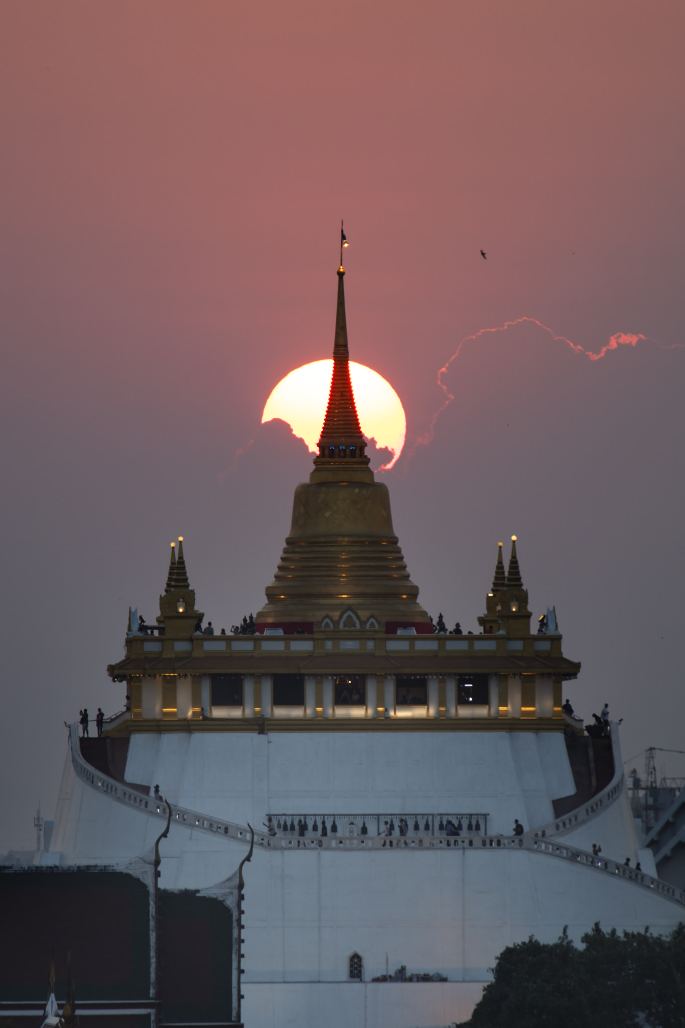 Canon EF 70-200mm F4L IS USM sample photo. Temple of the golden mount photography