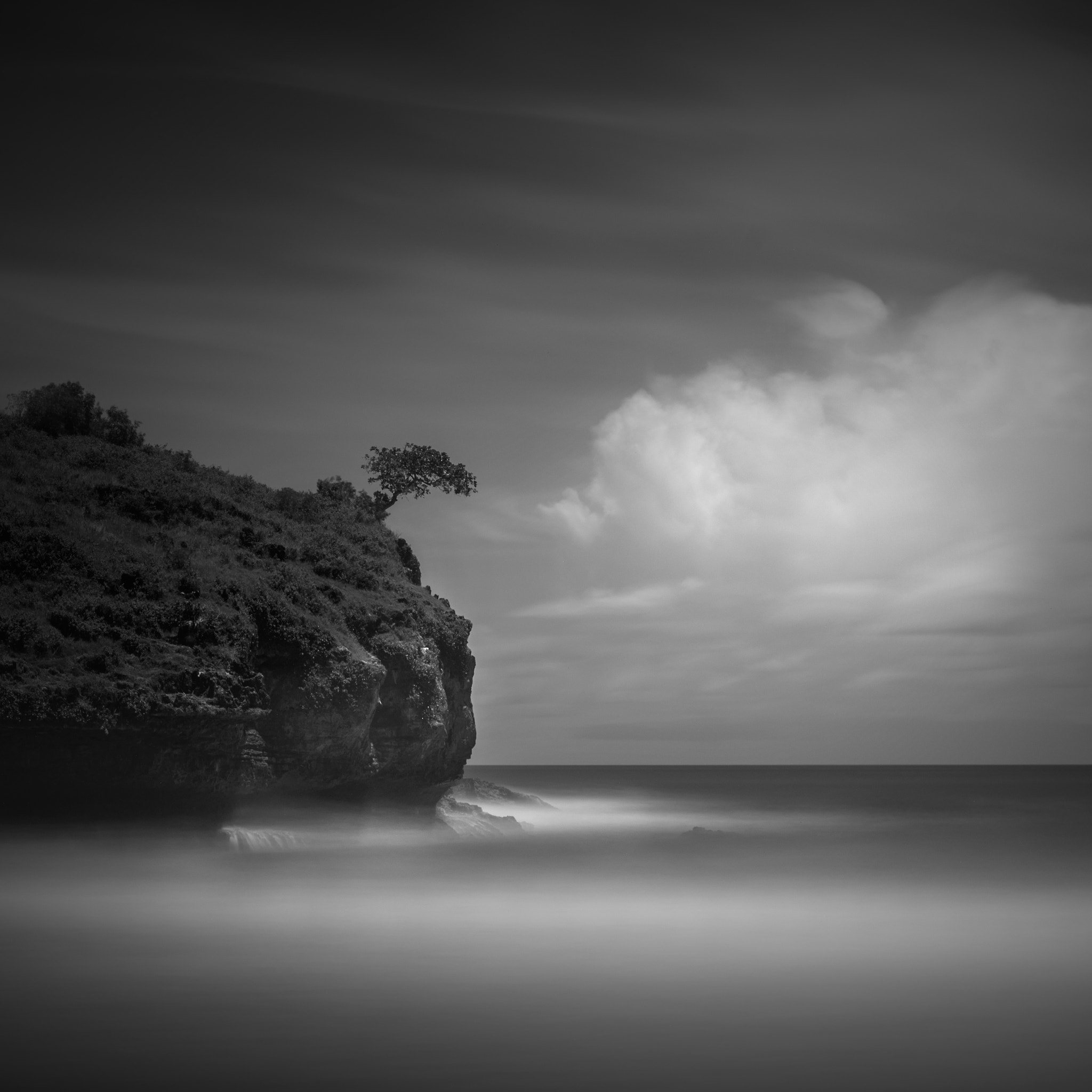 Sony a7R sample photo. Minimalist fine art balck & white photography