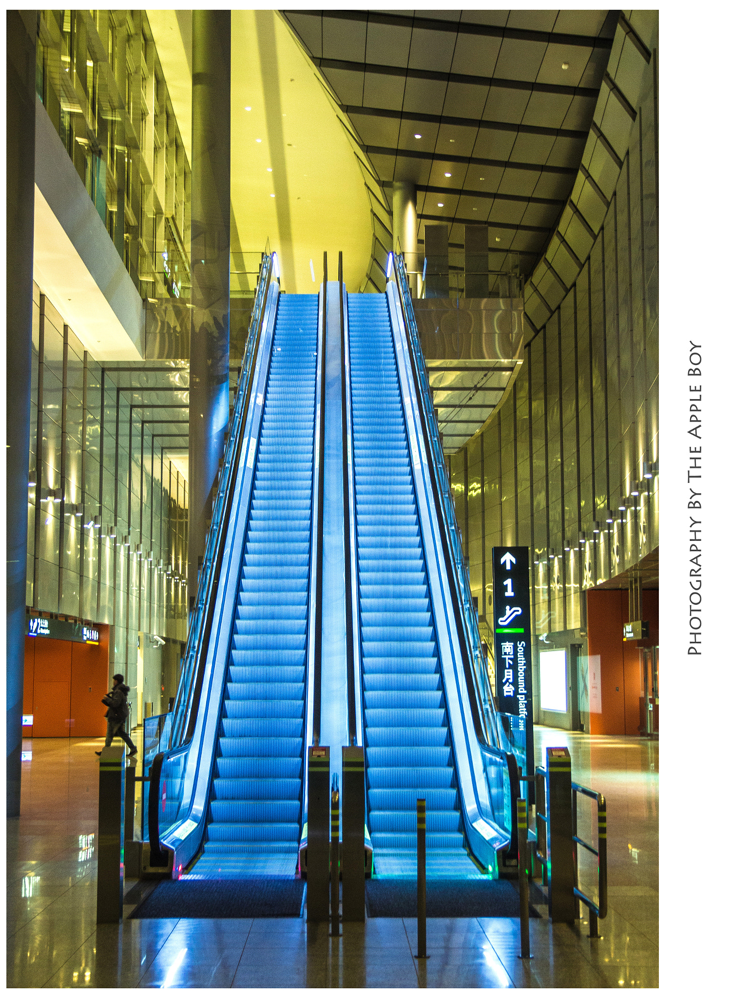 Canon EF-S 17-55mm F2.8 IS USM sample photo. Escalator photography