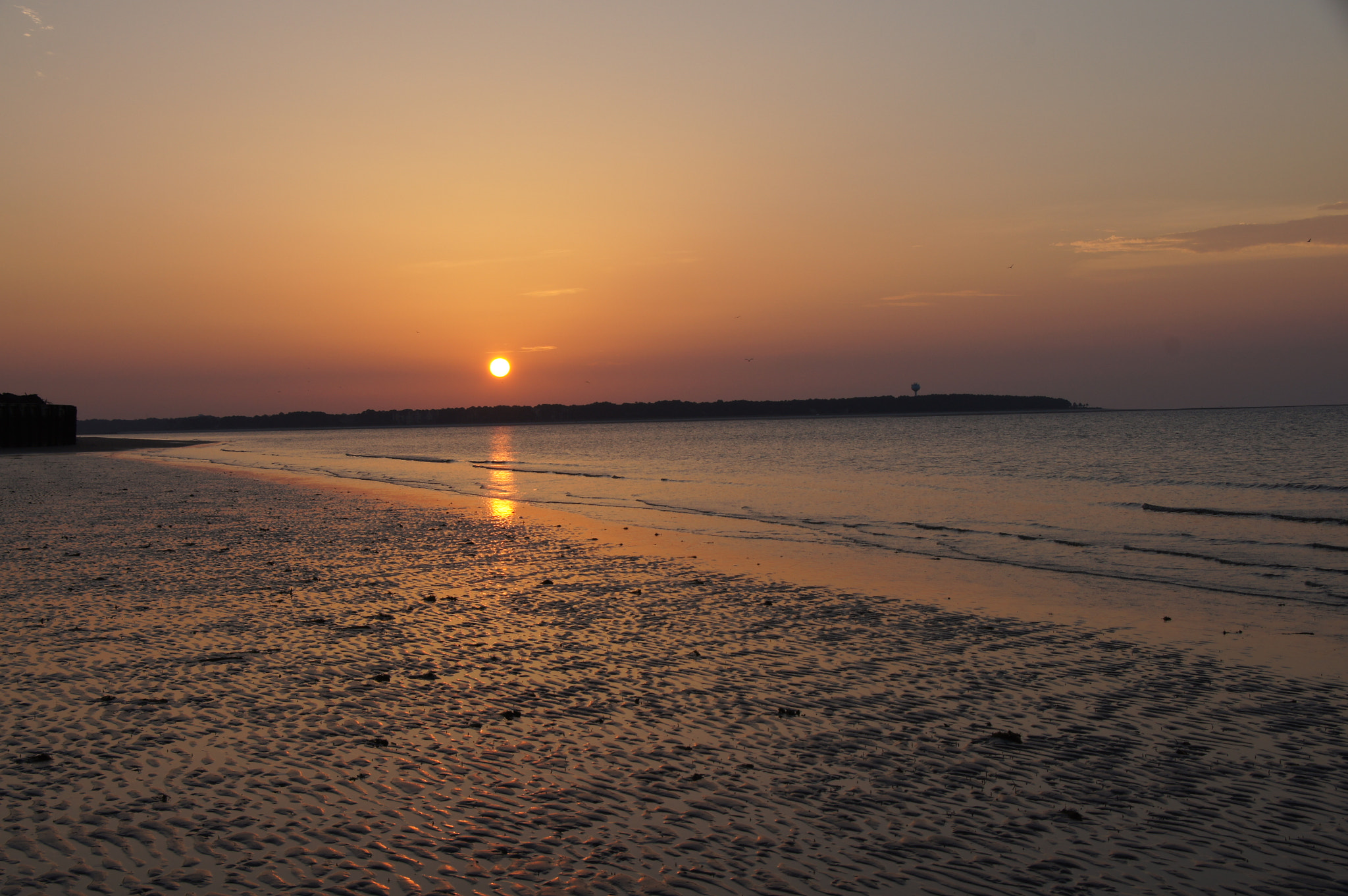 Sony SLT-A55 (SLT-A55V) sample photo. Sunrise - dufuskie island photography