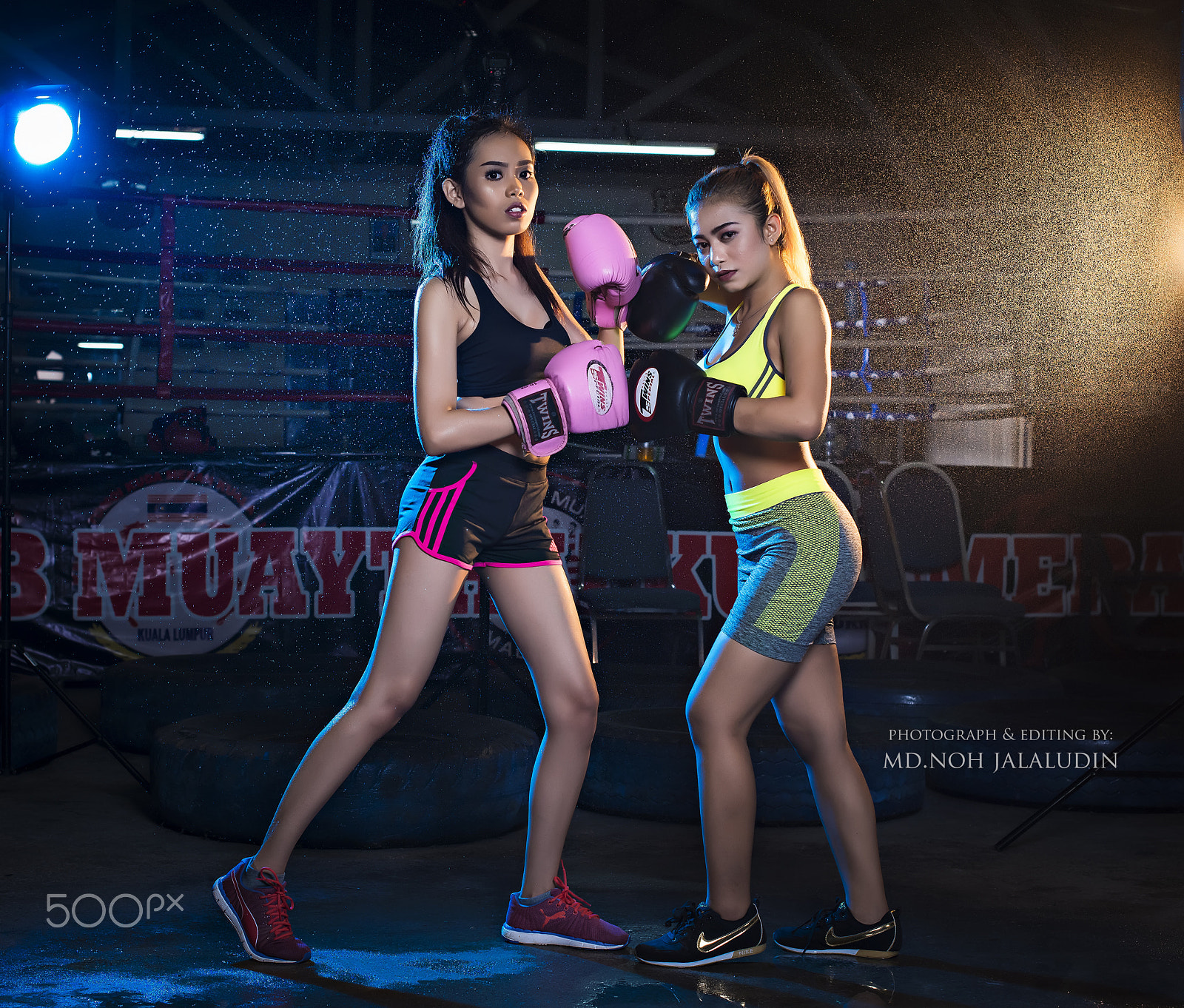 Nikon D800E sample photo. The lady boxer photography