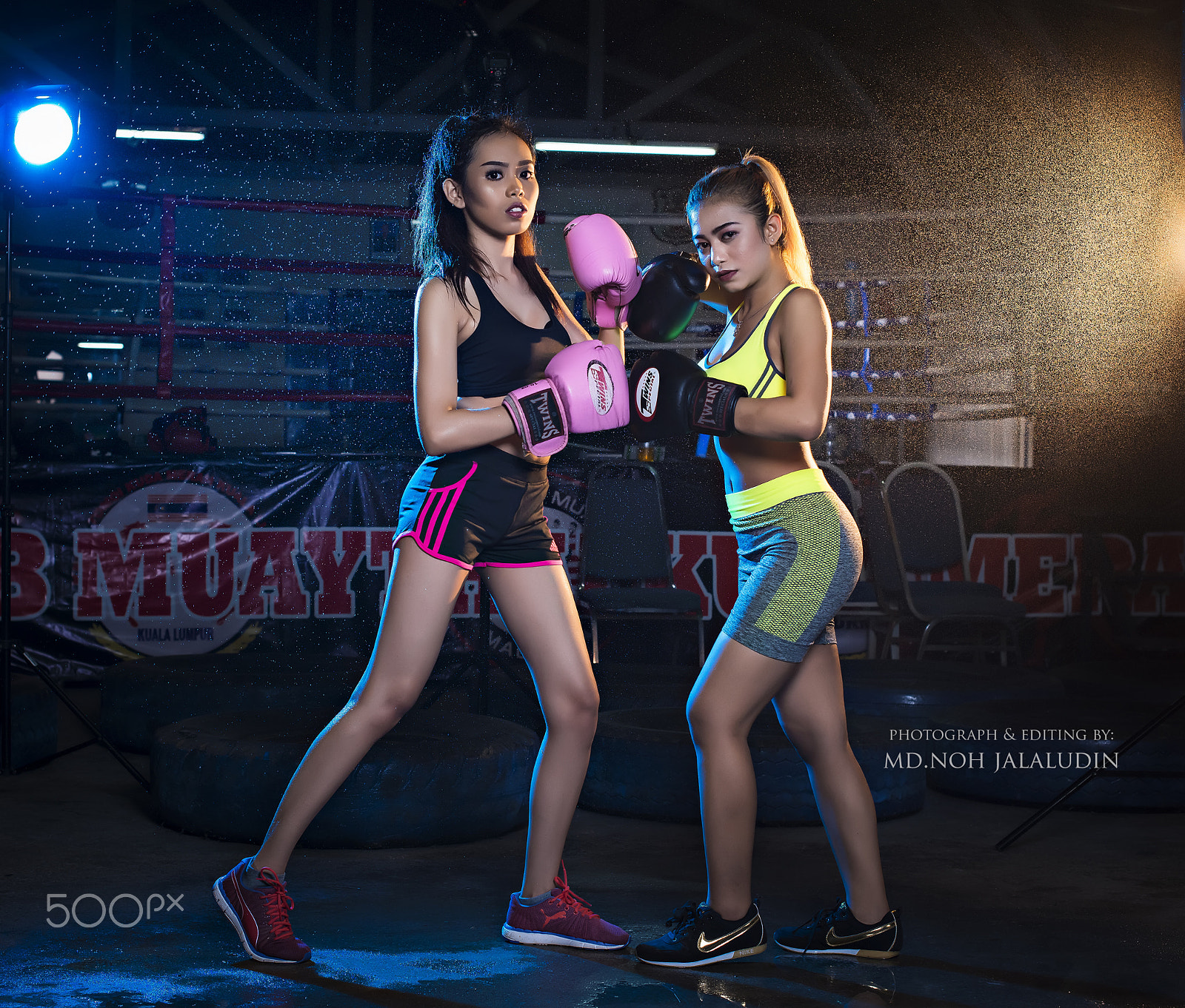Nikon D800E + Nikon AF-S Nikkor 50mm F1.4G sample photo. The lady boxer photography