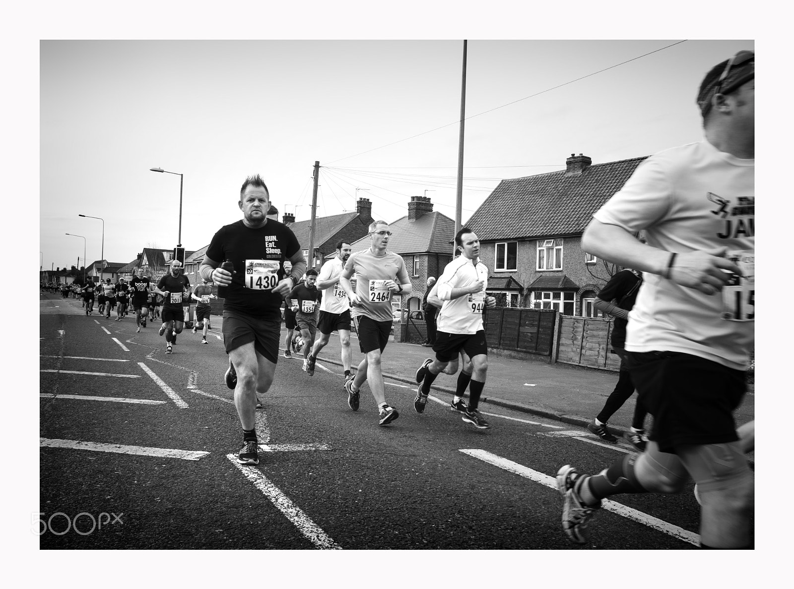 Fujifilm X-Pro2 + Fujifilm XF 18-135mm F3.5-5.6 R LM OIS WR sample photo. Runner 1430...colchester half marathon photography