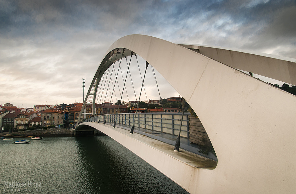 Nikon D300 sample photo. Puente de plentzia photography