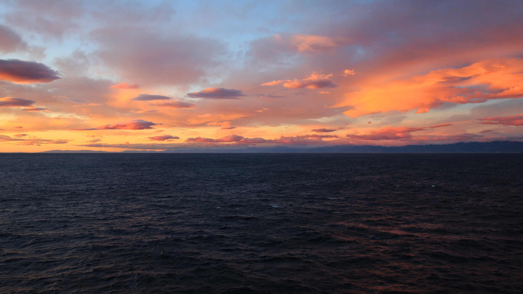Canon EOS-1Ds Mark III sample photo. Evening in the ligurian sea photography