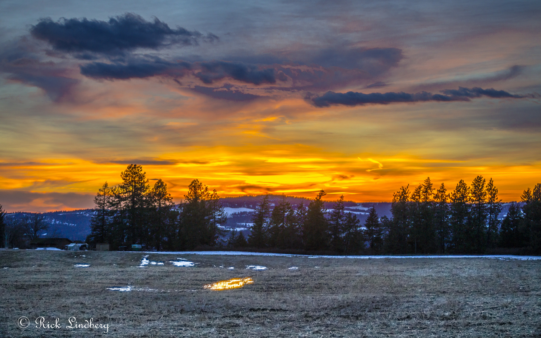Pentax K-5 sample photo. March sunset photography