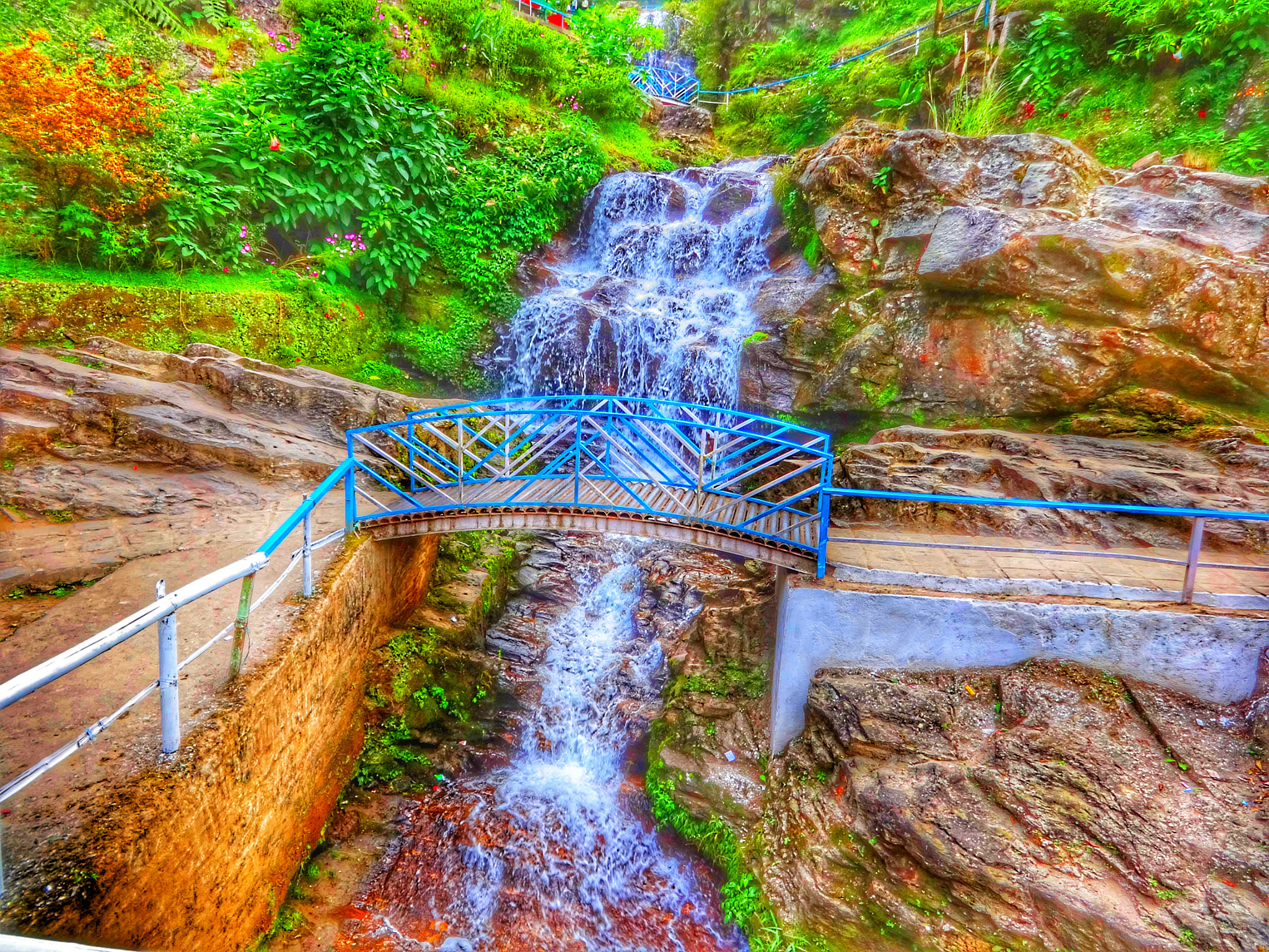 Sony Cyber-shot DSC-WX80 sample photo. Rock garden darjeeling photography