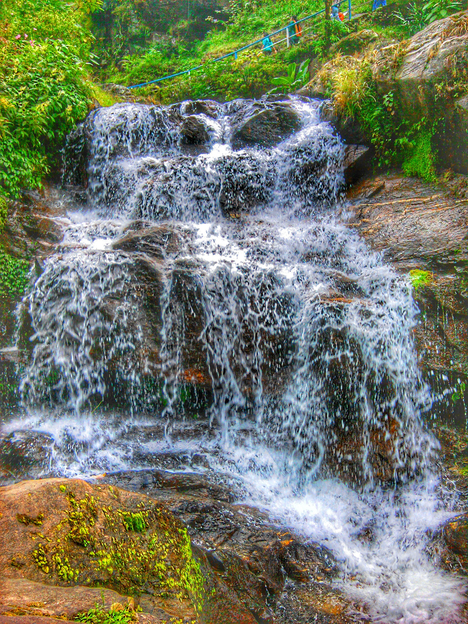 Samsung Galaxy Apollo sample photo. Rock garden darjeeling photography