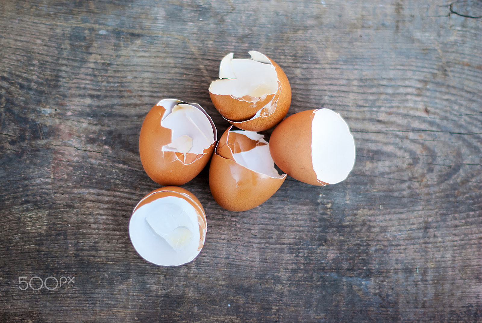 Pentax K10D + Pentax smc DA 50mm F1.8 sample photo. Eggshell on a wooden background photography