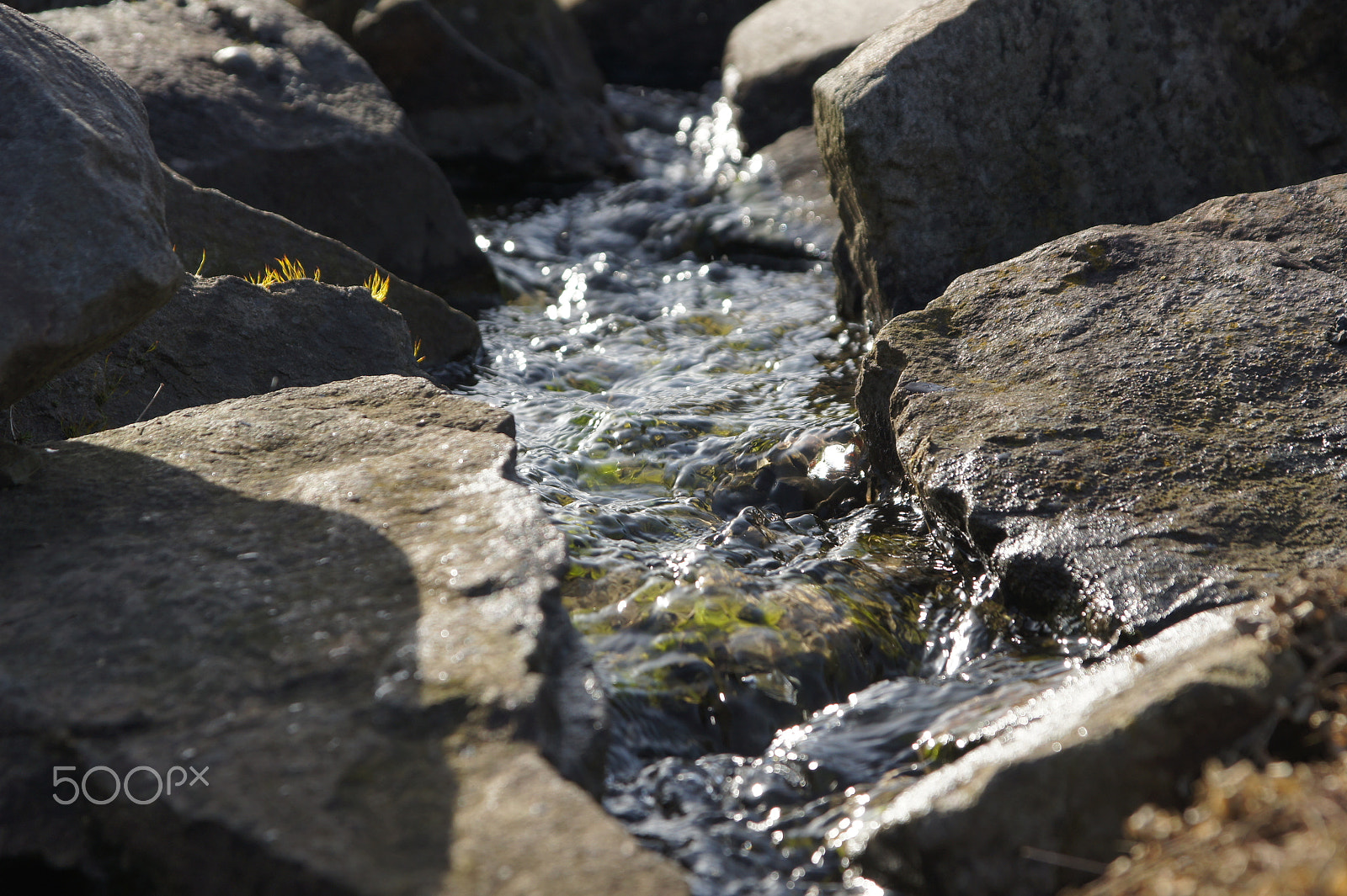 Sony SLT-A33 sample photo. A little waterfall photography