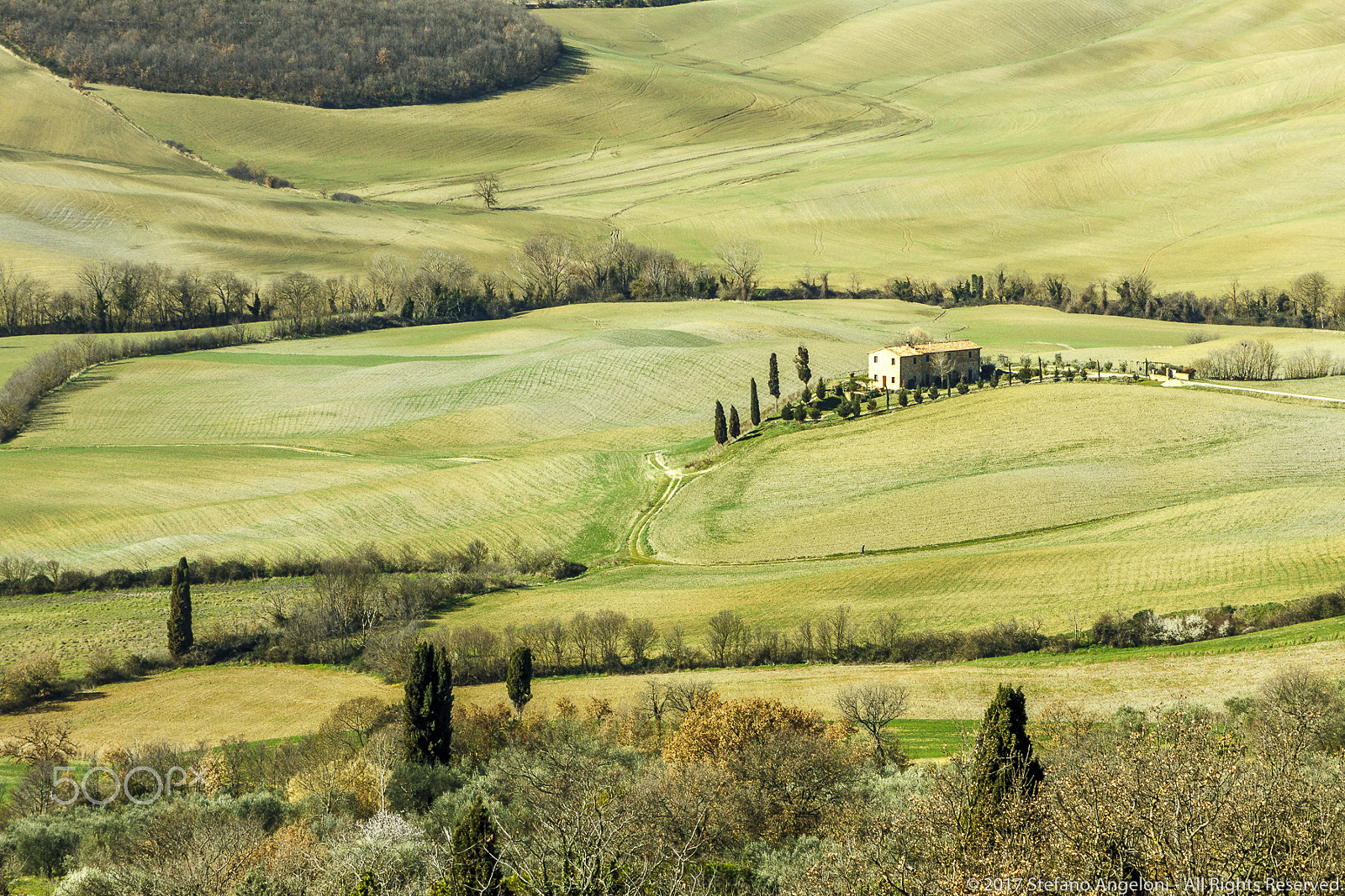 Canon EF 28-105mm f/3.5-4.5 USM sample photo. Landscape pienza (si) - italy photography