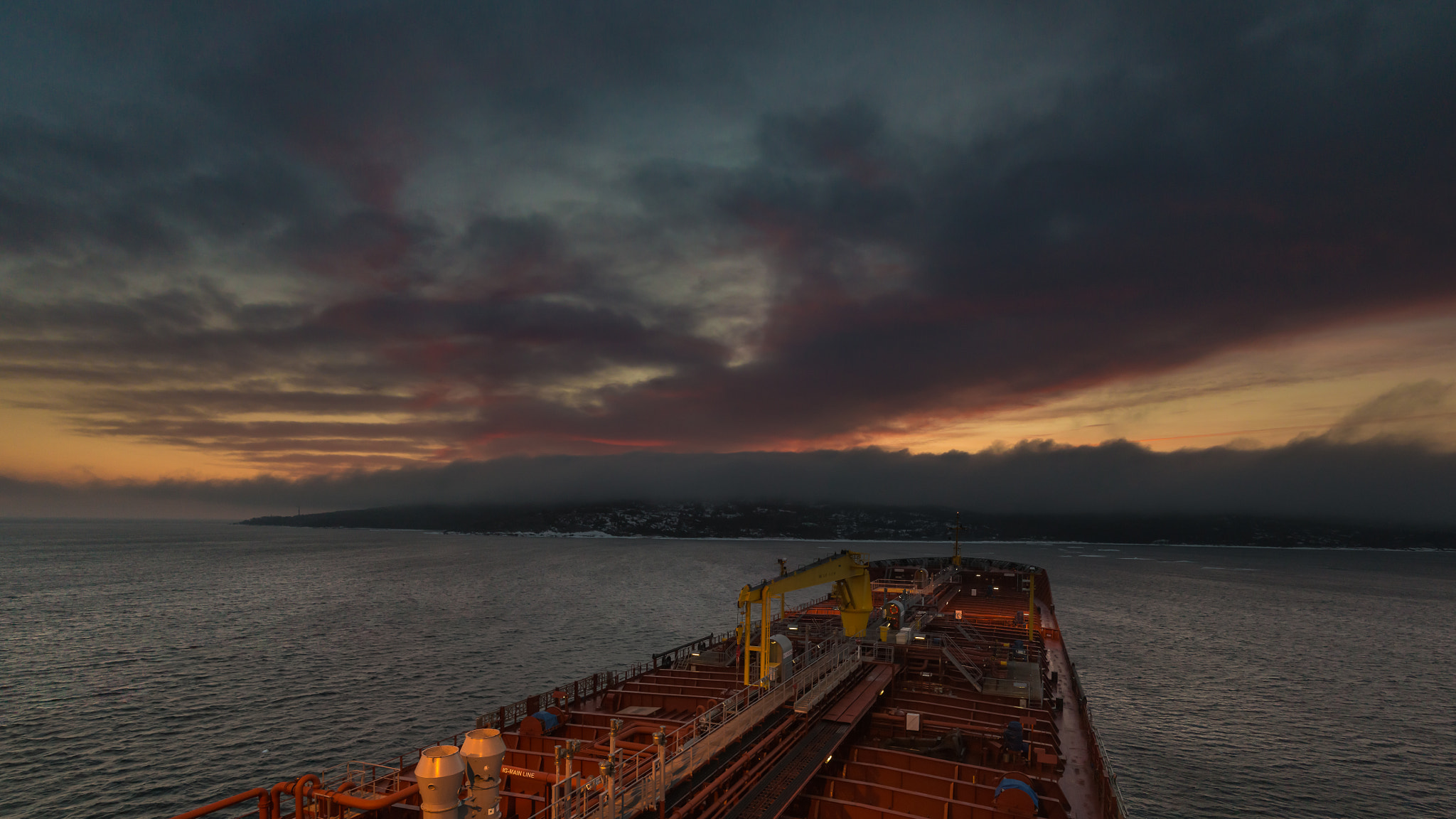 Canon EOS 6D sample photo. Sunset baltic sea märz photography