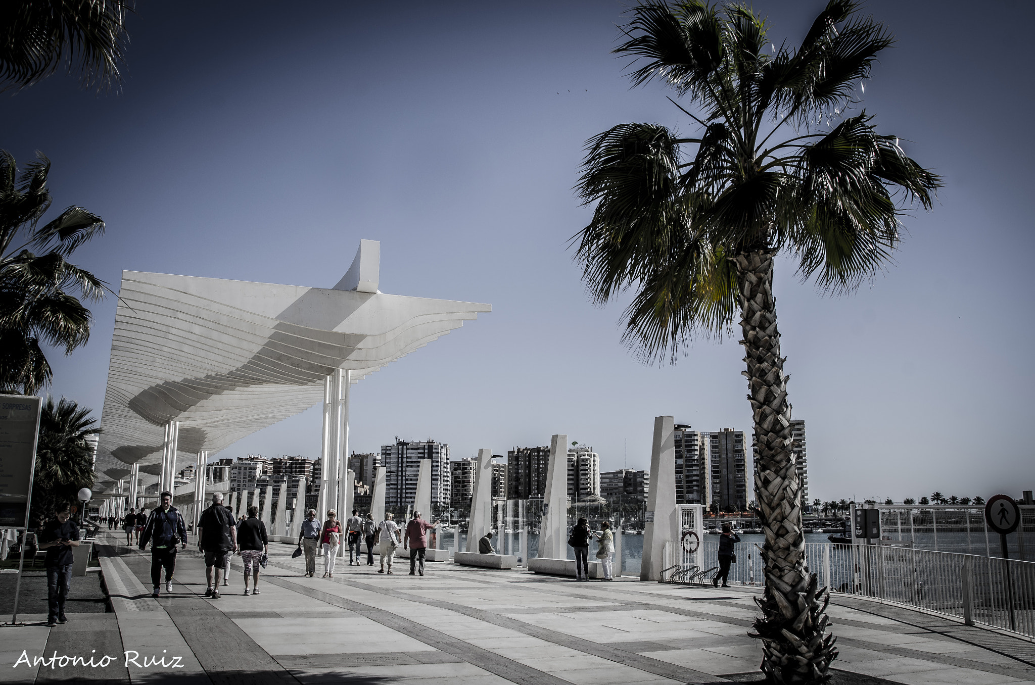 Sigma 18-200mm F3.5-6.3 II DC OS HSM sample photo. Vista a málaga photography
