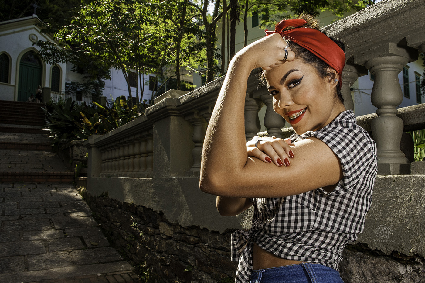 Nikon D700 + Sigma 24-70mm F2.8 EX DG HSM sample photo. Pin-up photography