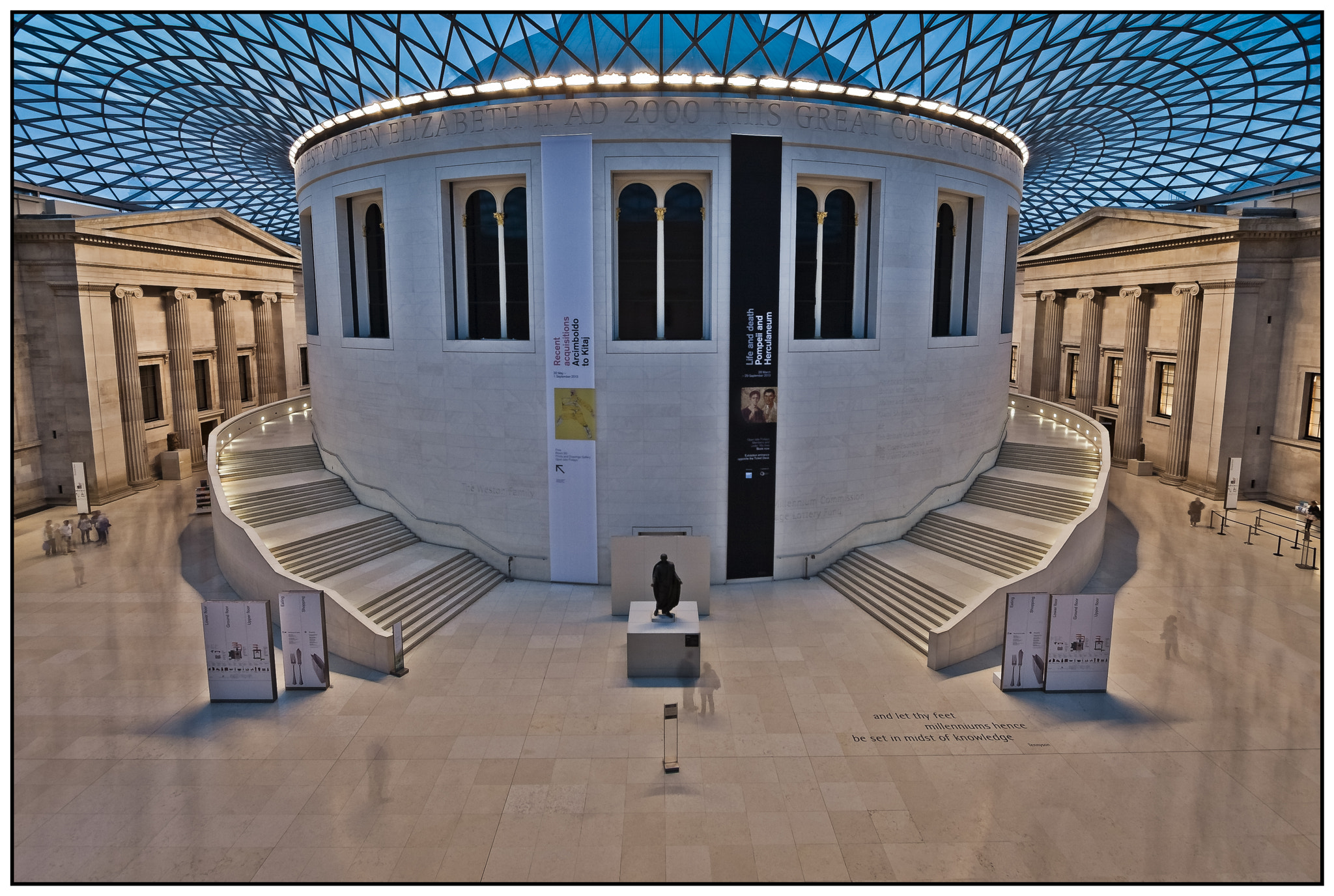 Canon EOS 40D sample photo. British museum, london. photography