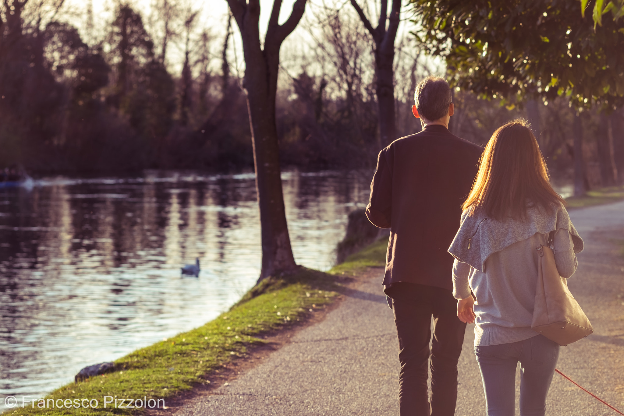 Fujifilm X-T10 + Fujifilm XF 60mm F2.4 R Macro sample photo. Walking with her father. photography