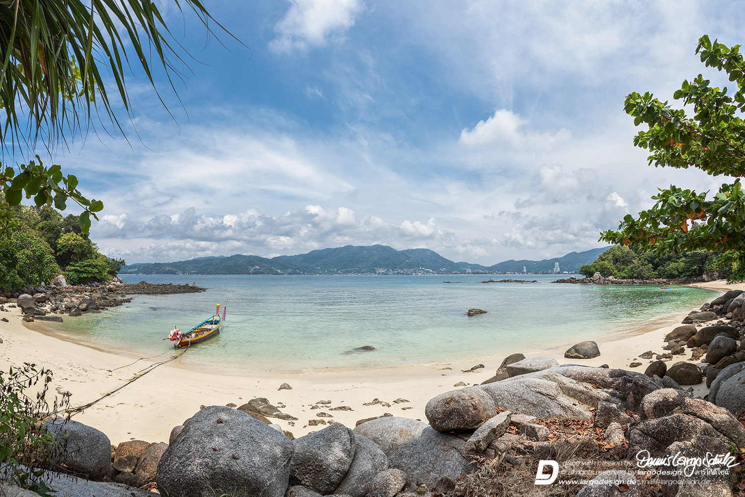 Canon EOS 5D Mark II + Canon EF 15mm F2.8 Fisheye sample photo. Paradise beach photography