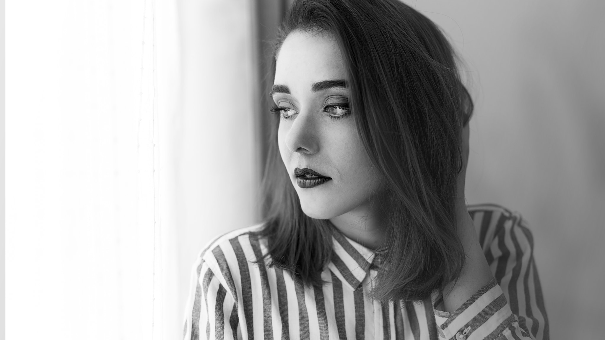 Sigma 50mm F1.4 DG HSM Art sample photo. Pavlína bw photography