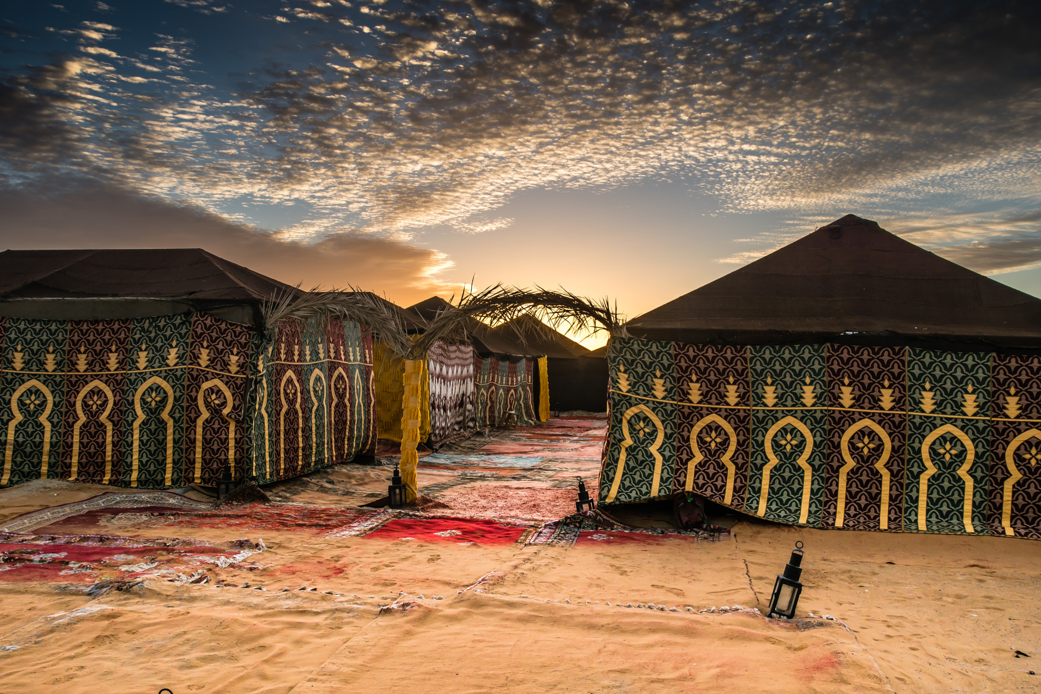 Sony ILCA-77M2 sample photo. Private bivouac in merzouga photography