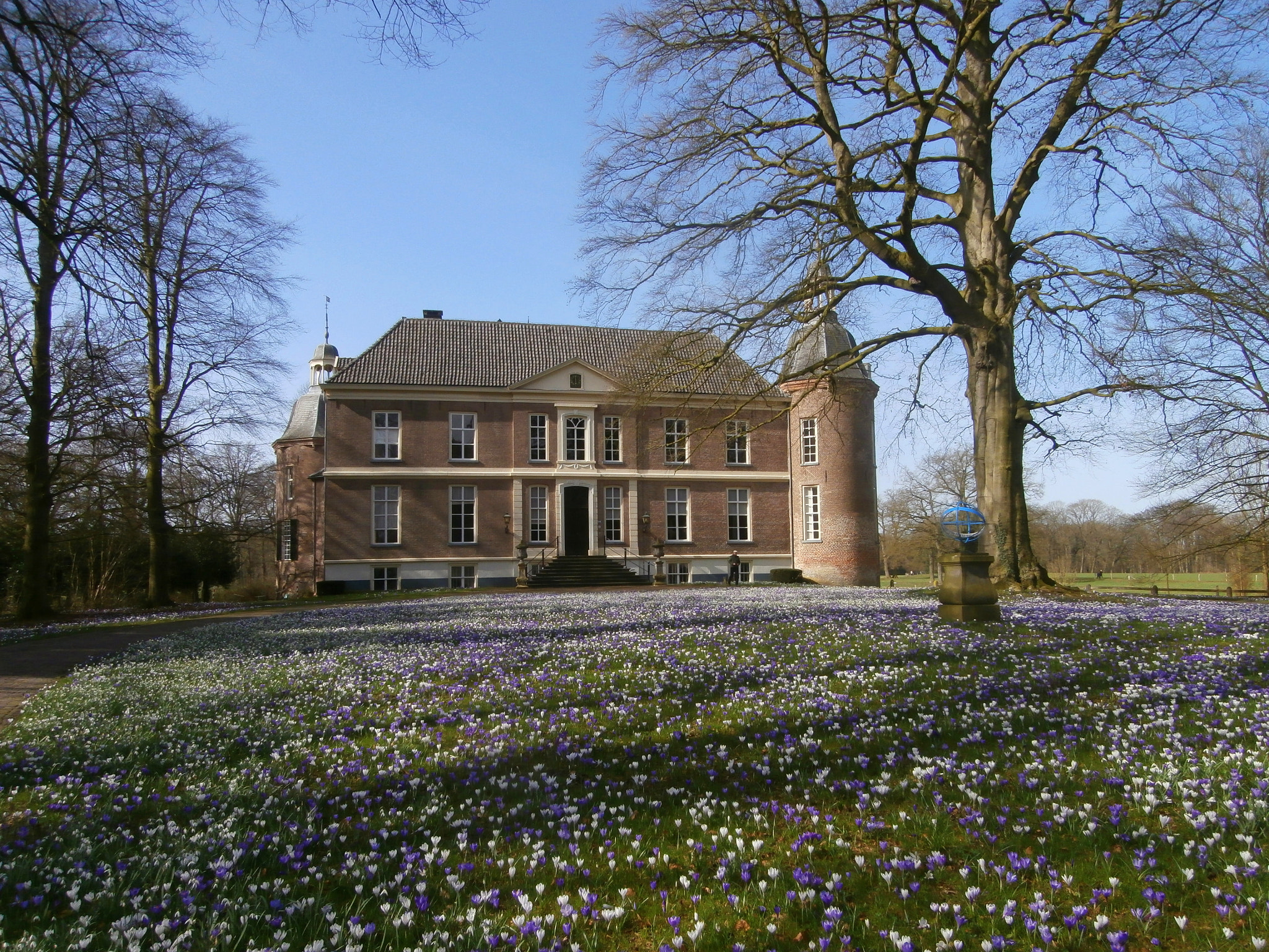 Olympus VR340,D750 sample photo. Spring by castle hackfort. photography