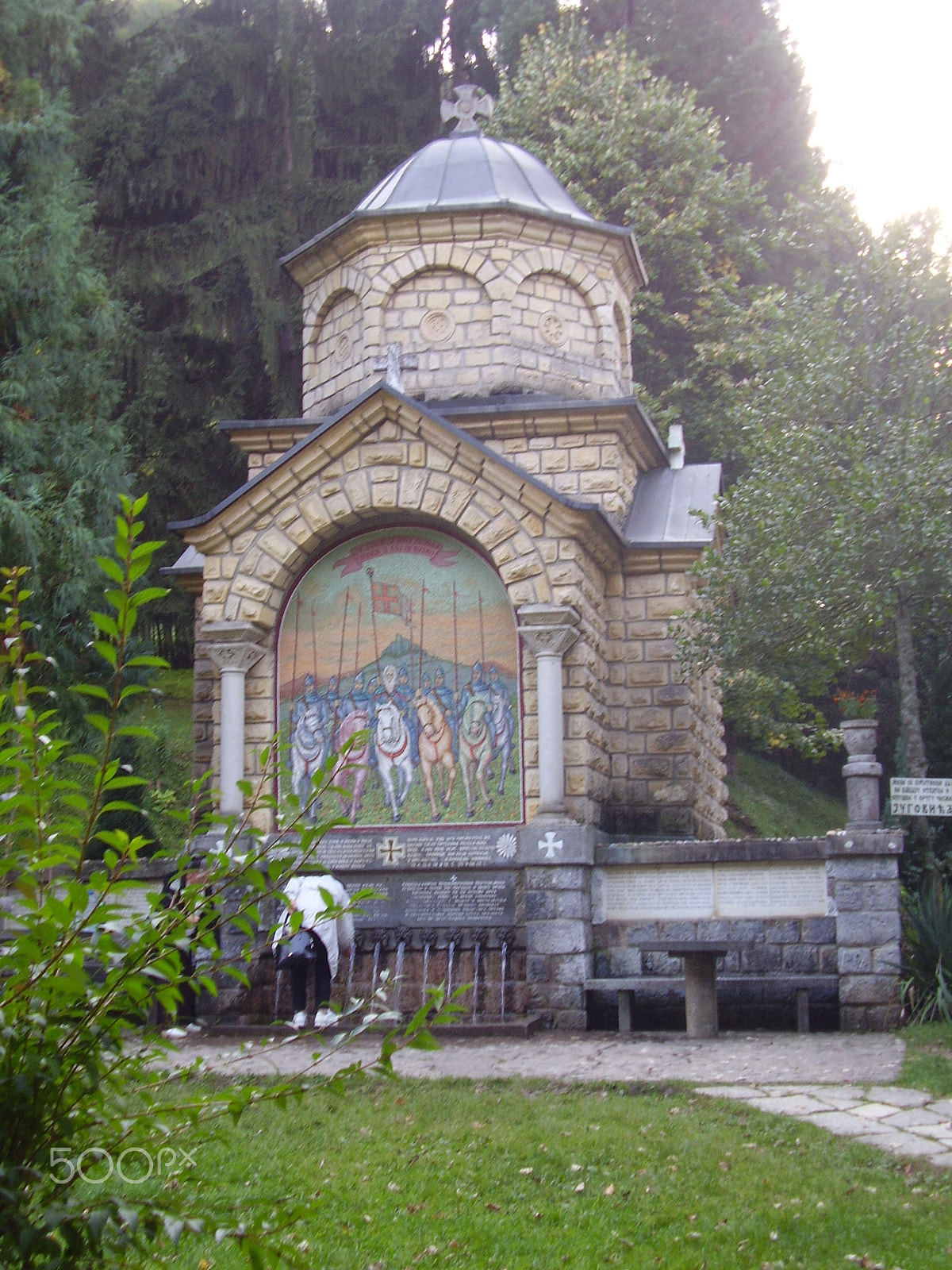 Olympus FE115,X715 sample photo. Tršić-manastir tronoša, srbija photography