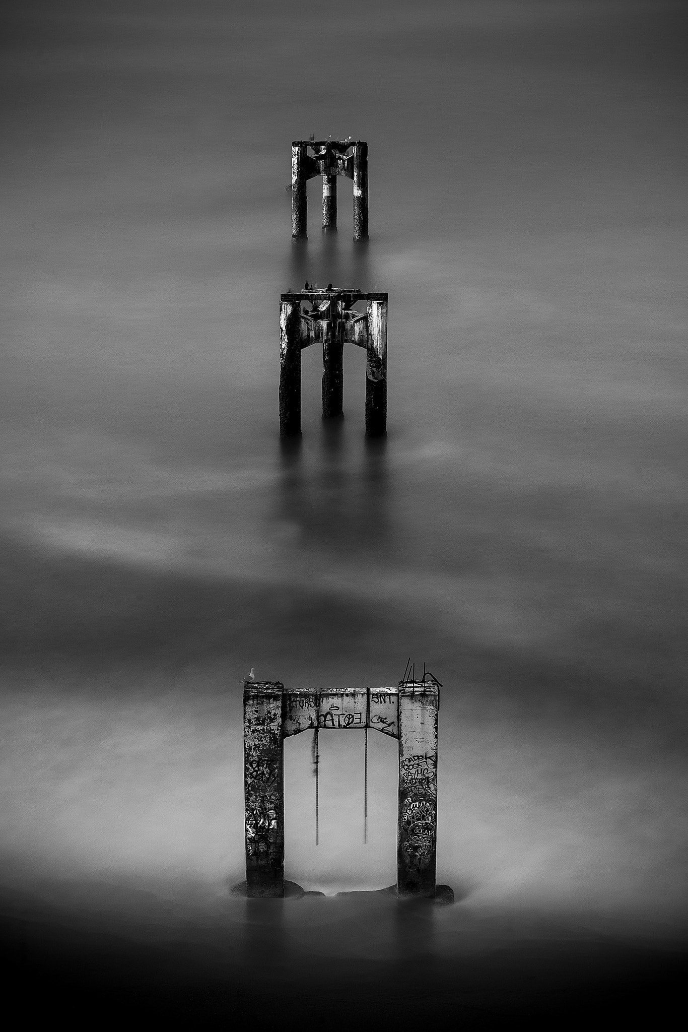 Nikon D3S + Sigma 70-200mm F2.8 EX DG Macro HSM II sample photo. Davenport pier photography